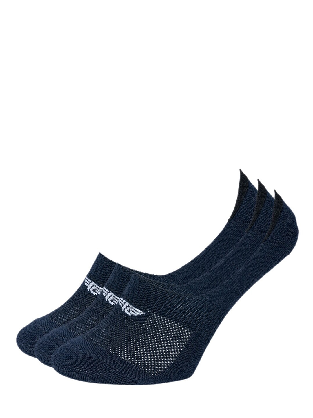 

Red Tape Men Pack Of 3 Navy Blue Solid Sock Liners
