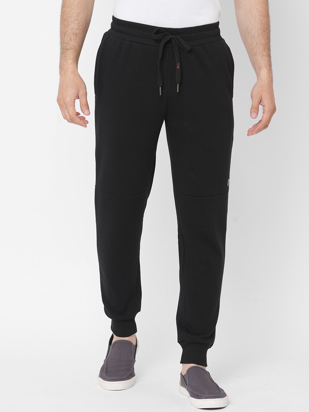 

Sweet Dreams Men Black Solid Joggers