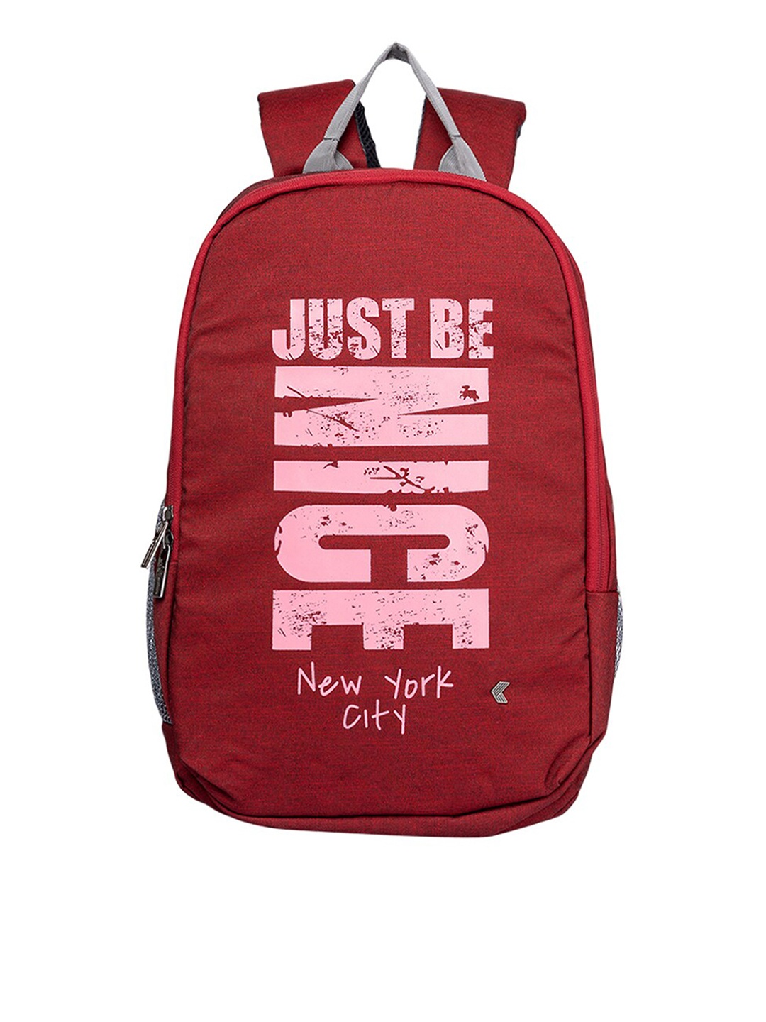 

Khadims Men Red & Grey Printed Laptop Bag