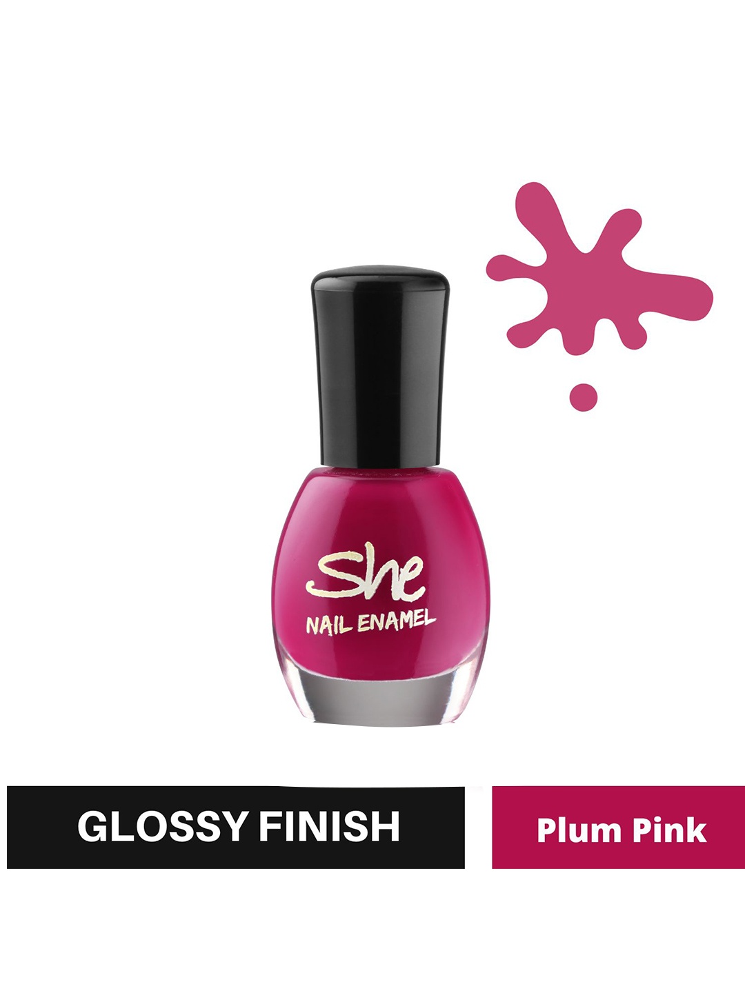 

Archies She Glossy Finish Nail Enamel 8 ml - Plum Pink 217