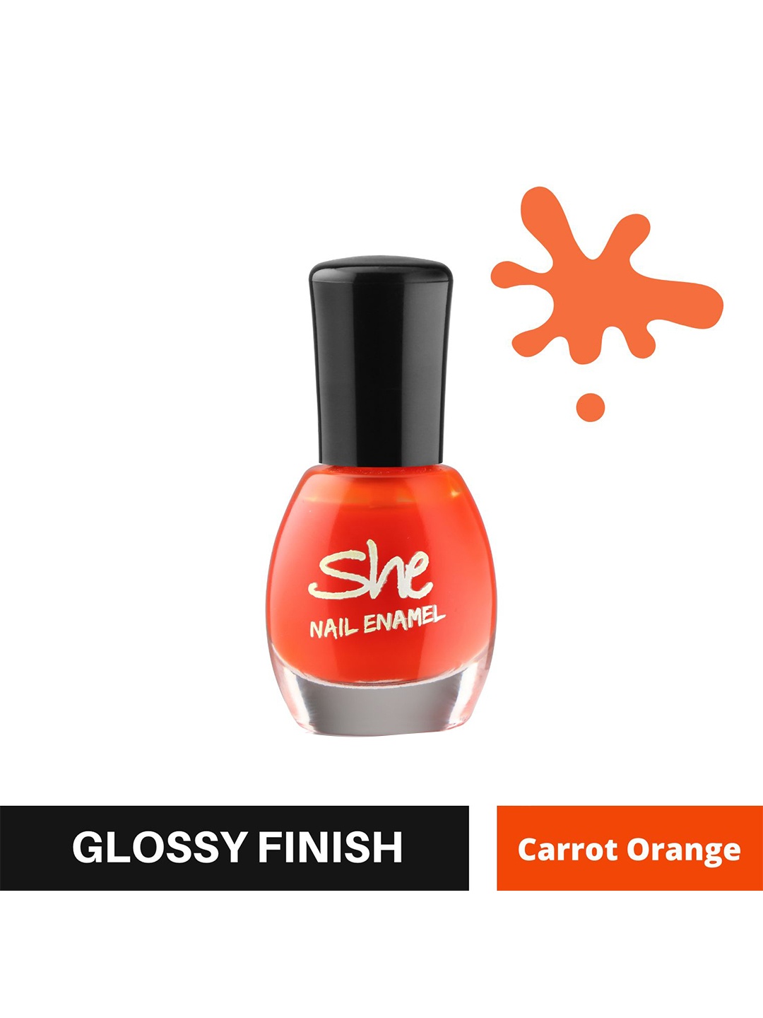 

Archies She Glossy Finish Nail Enamel 8 ml - Carrot Orange 310