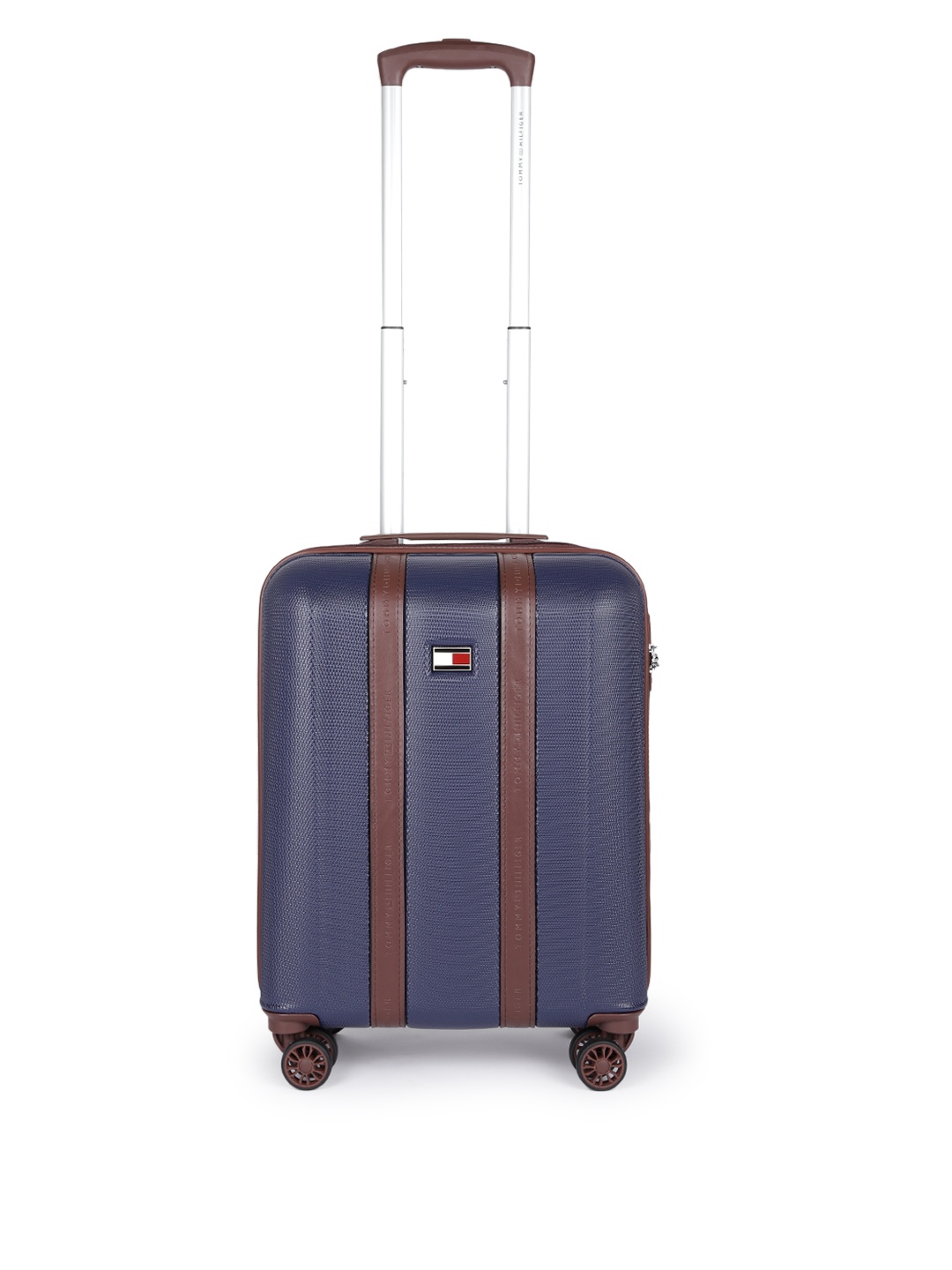 

Tommy Hilfiger Solid Hard Cabin Trolley Bag 47 L, Navy blue