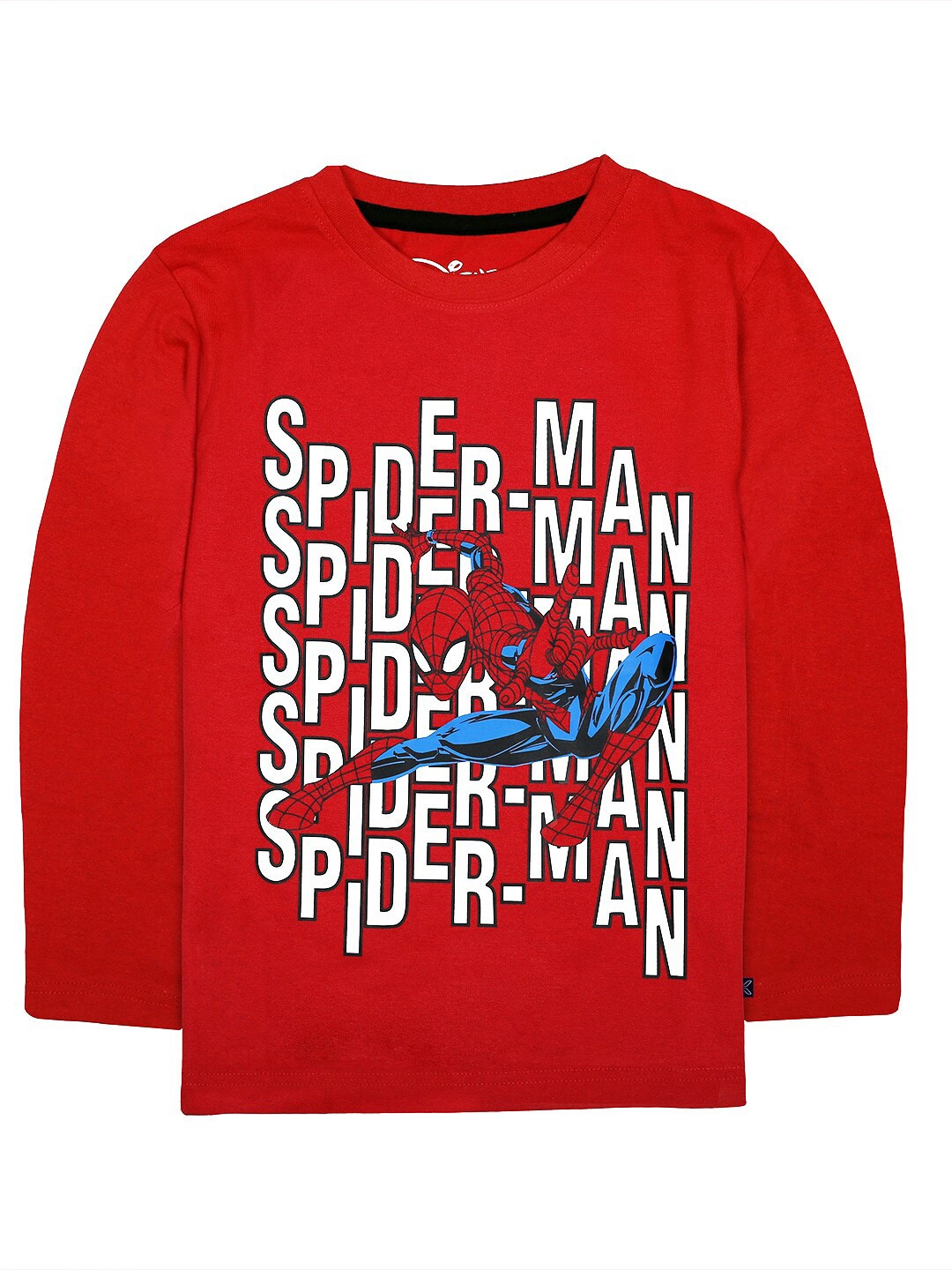 

KINSEY Boys Red Spider-Man Printed T-shirt