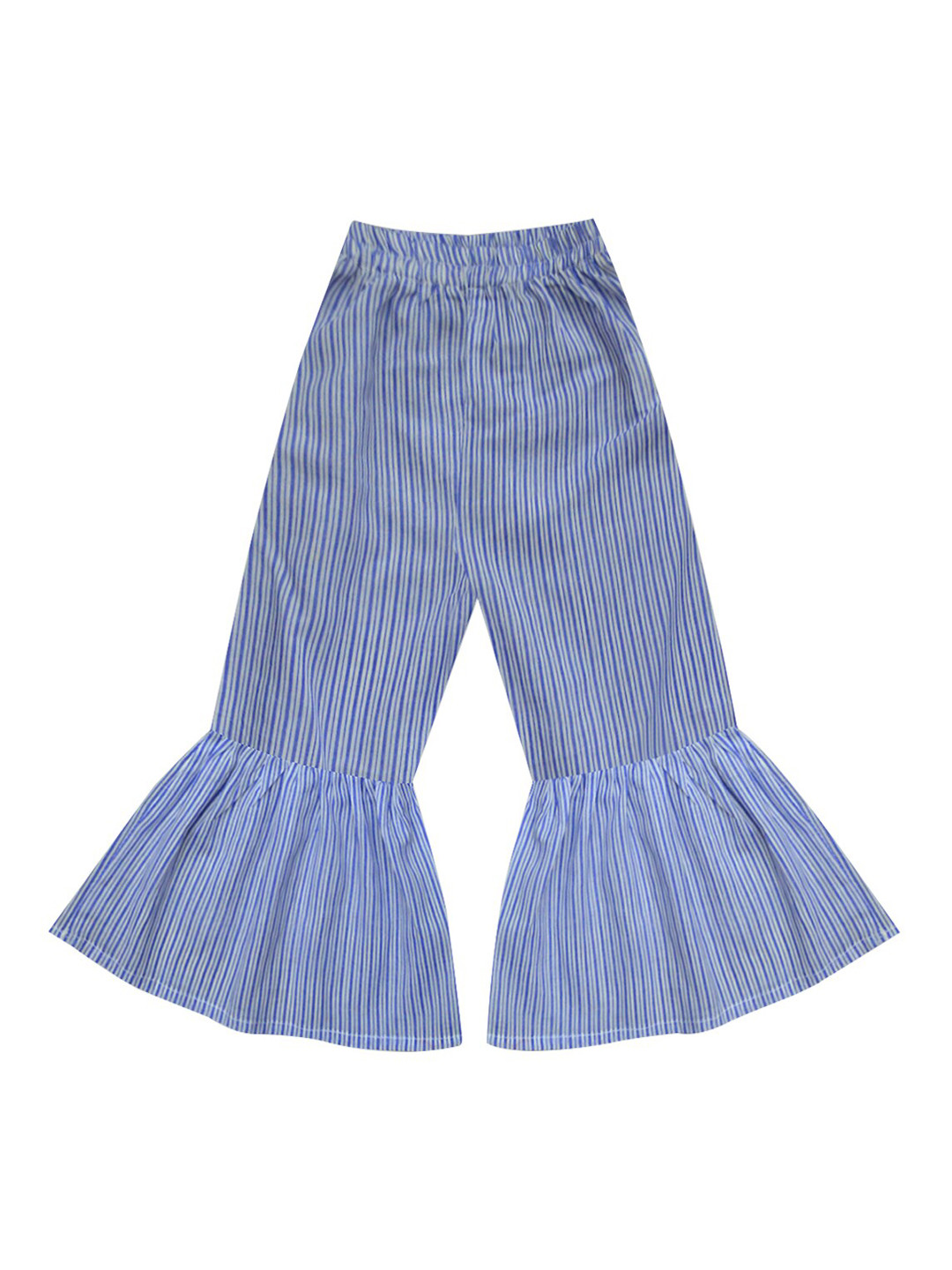 

A T U N Girls White Classic Cotton Culottes Trousers