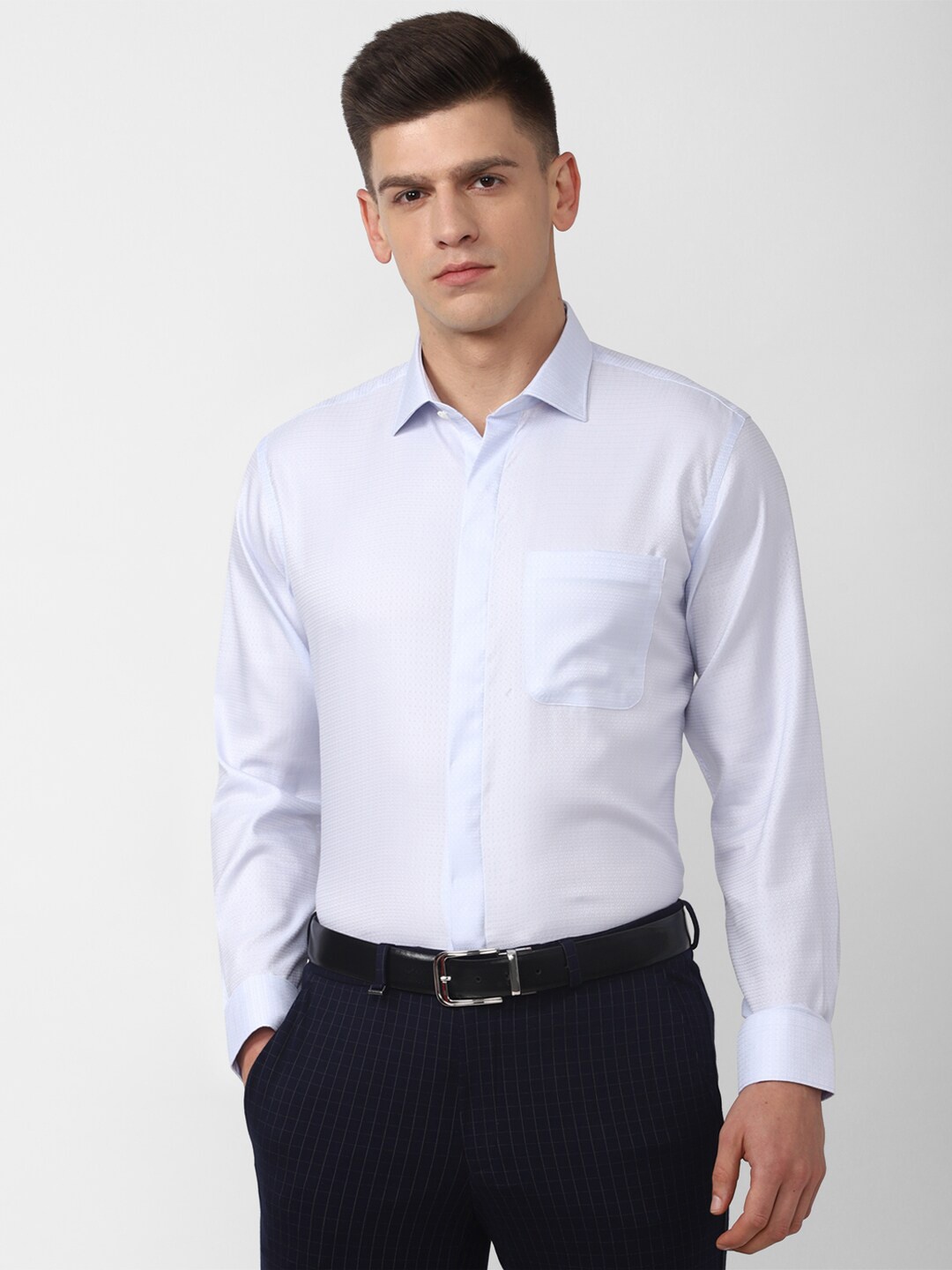 

Van Heusen Men White Formal Shirt