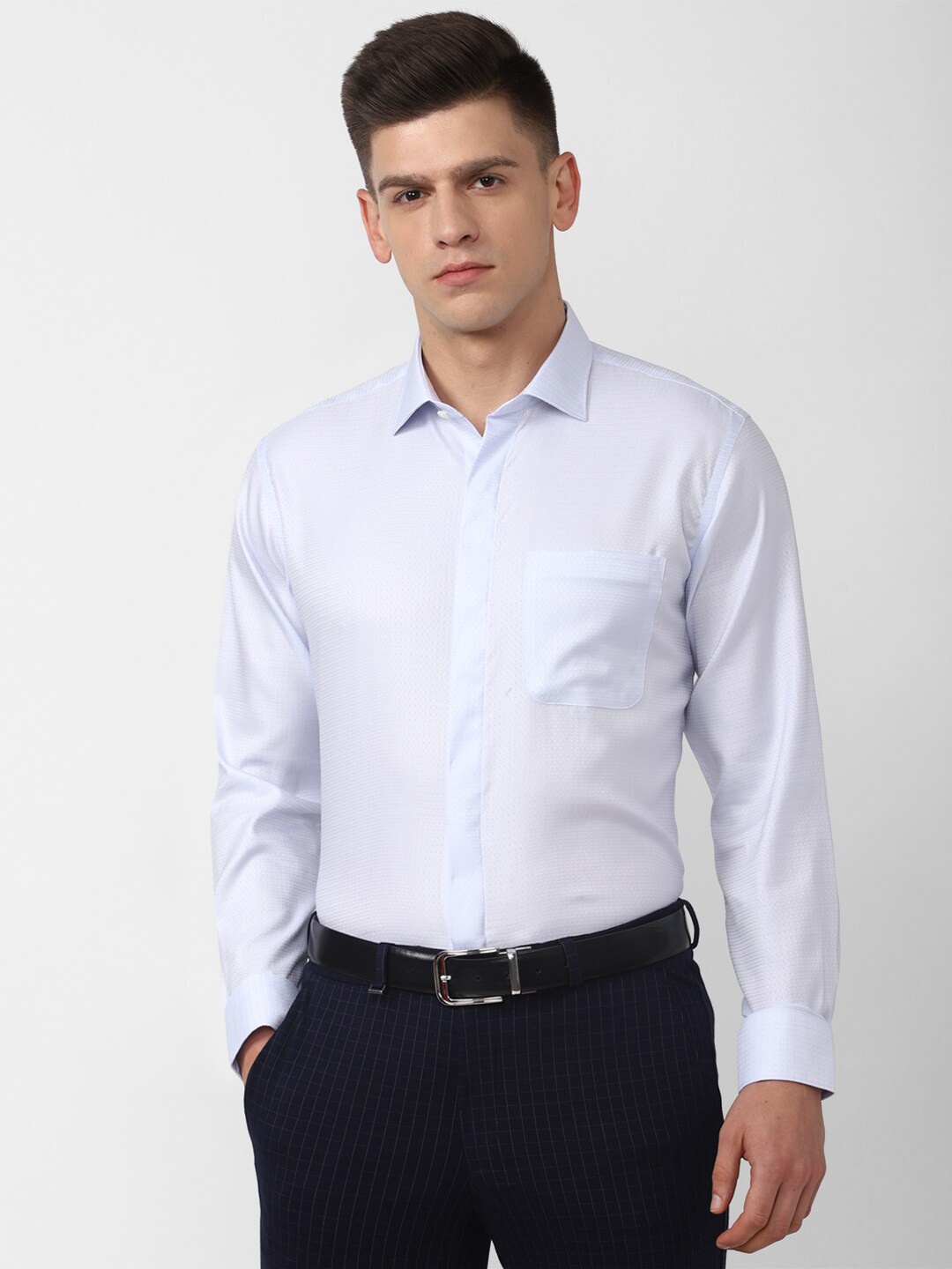 

Van Heusen Men White Formal Shirt