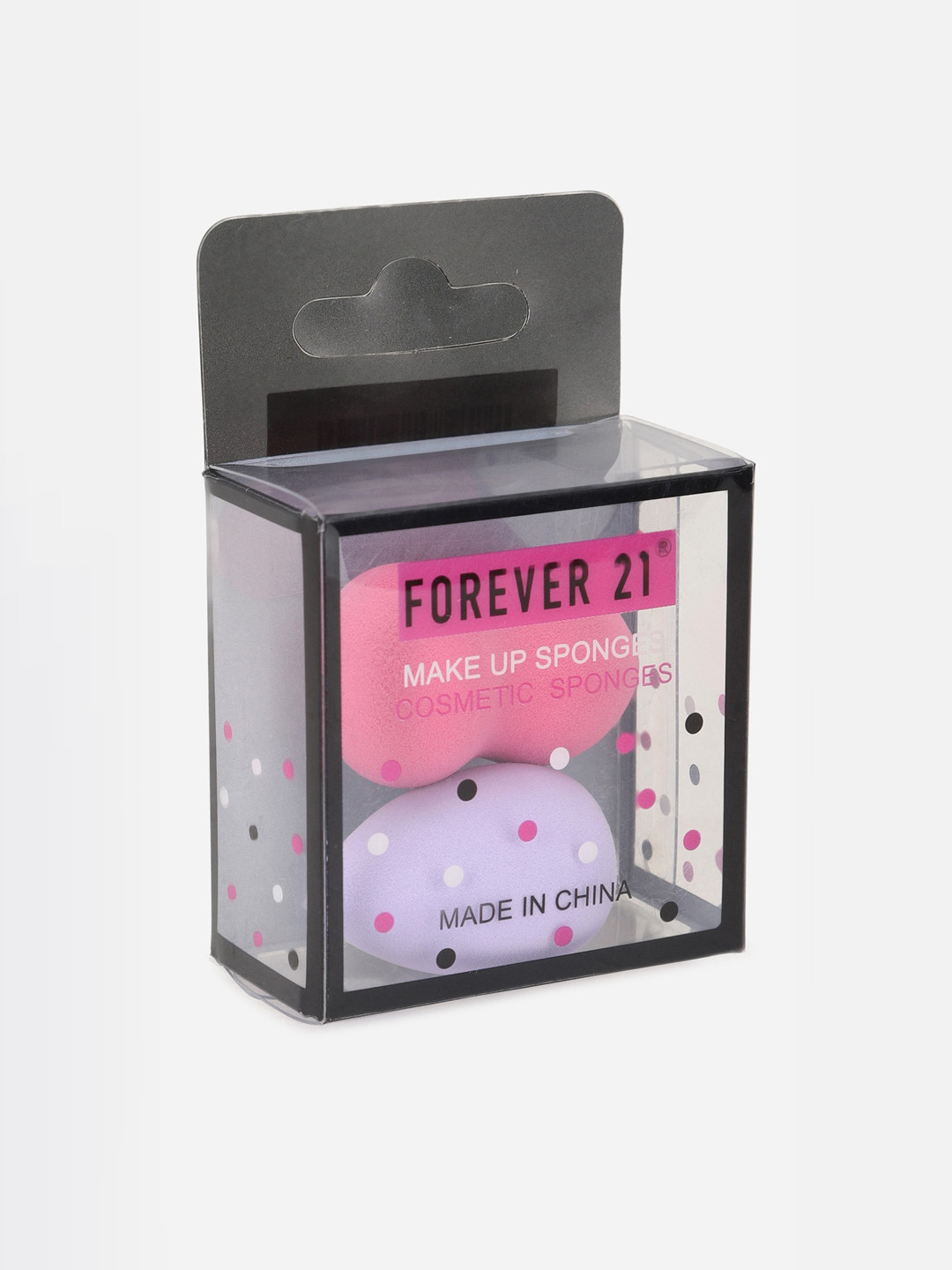 

Forever 21 Women Set Of 2 Multicolored Solid Makeup Sponge, Pink