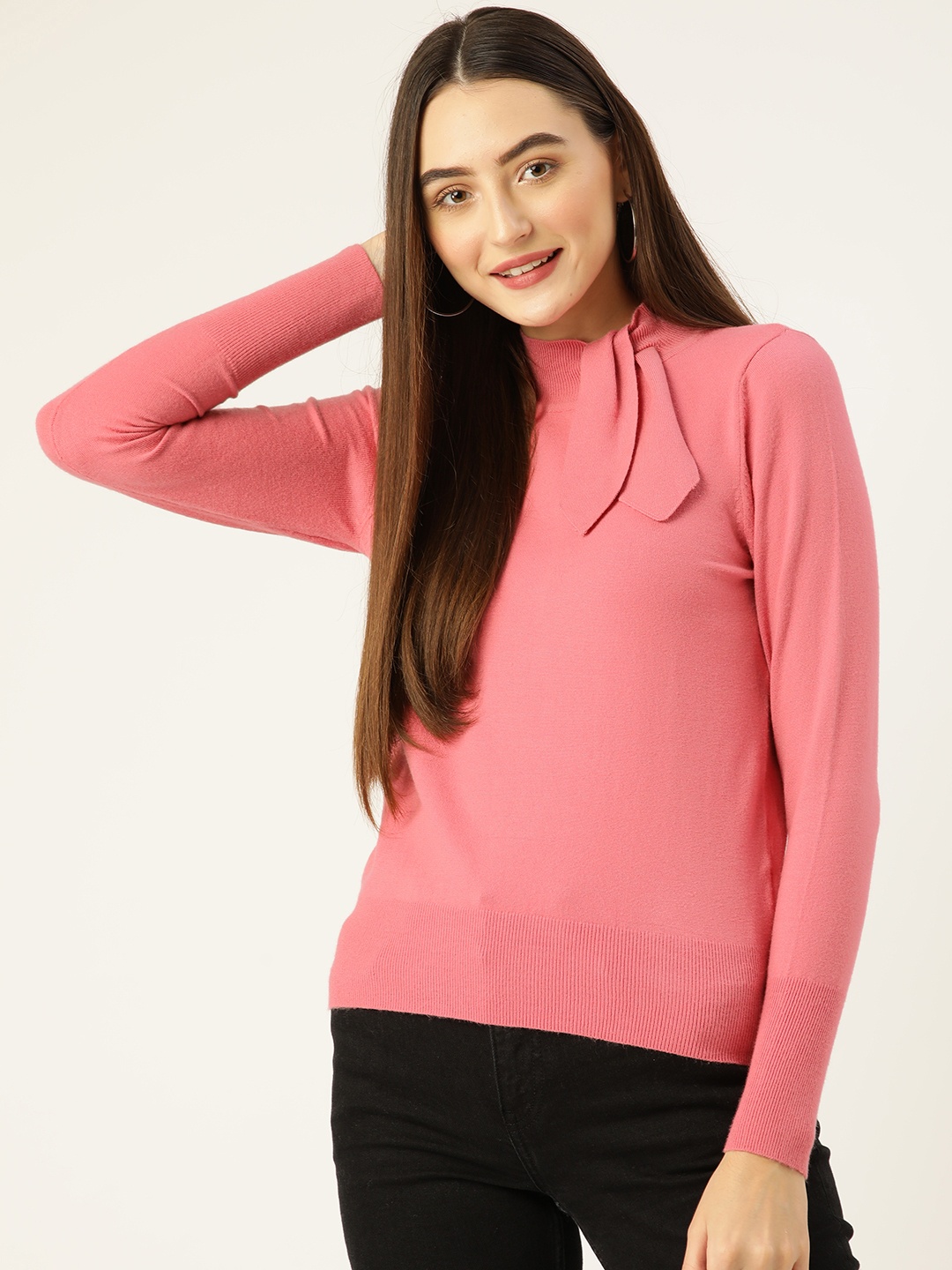 

Madame Women Pink Sweater