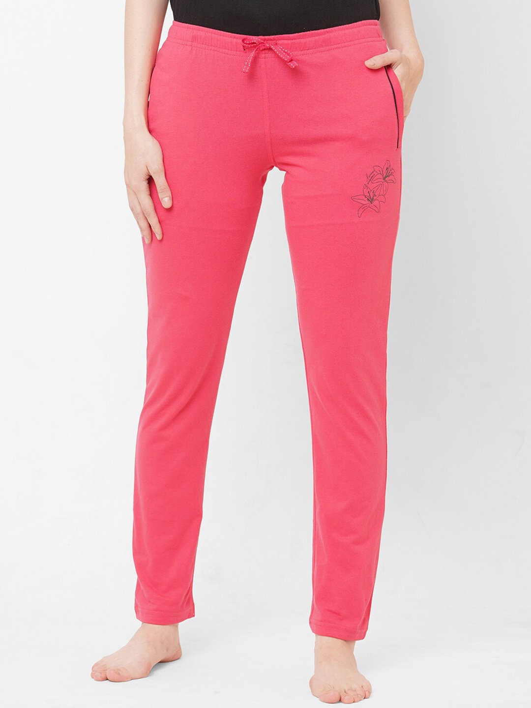

Sweet Dreams Women Pink Solid Lounge Pant