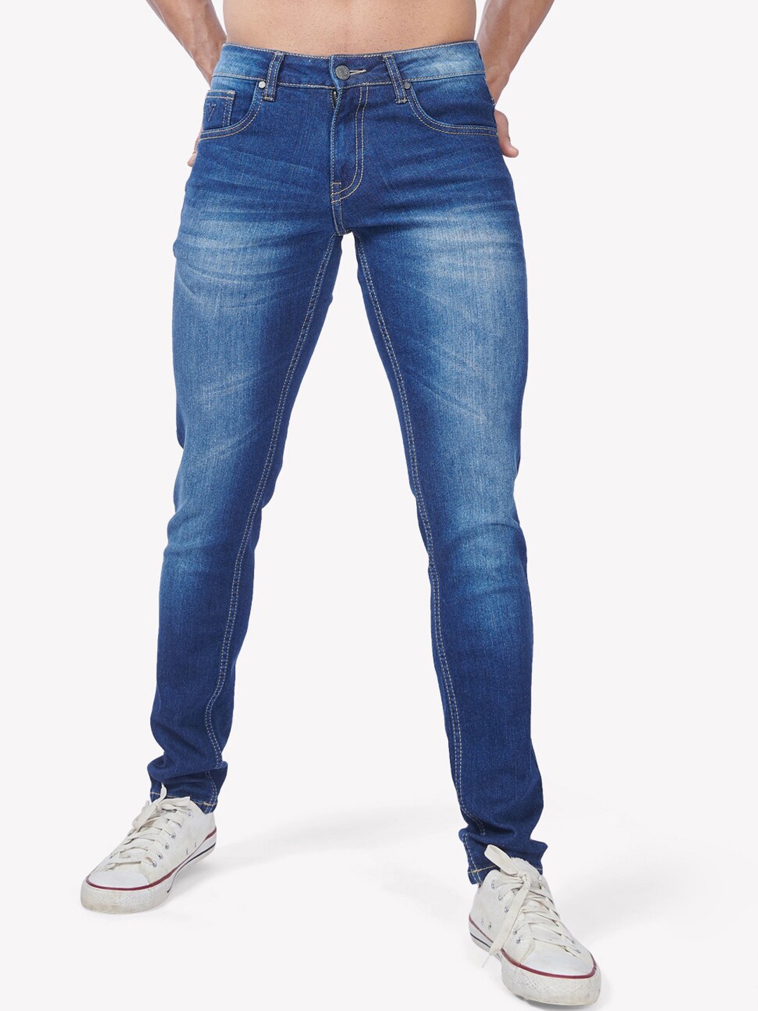 

VASTRADO Men Blue Slim Fit Light Fade Stretchable Jeans