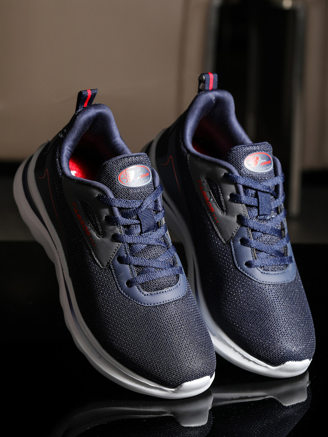 

ABROS Men Dylan Running Sports Shoes, Navy blue