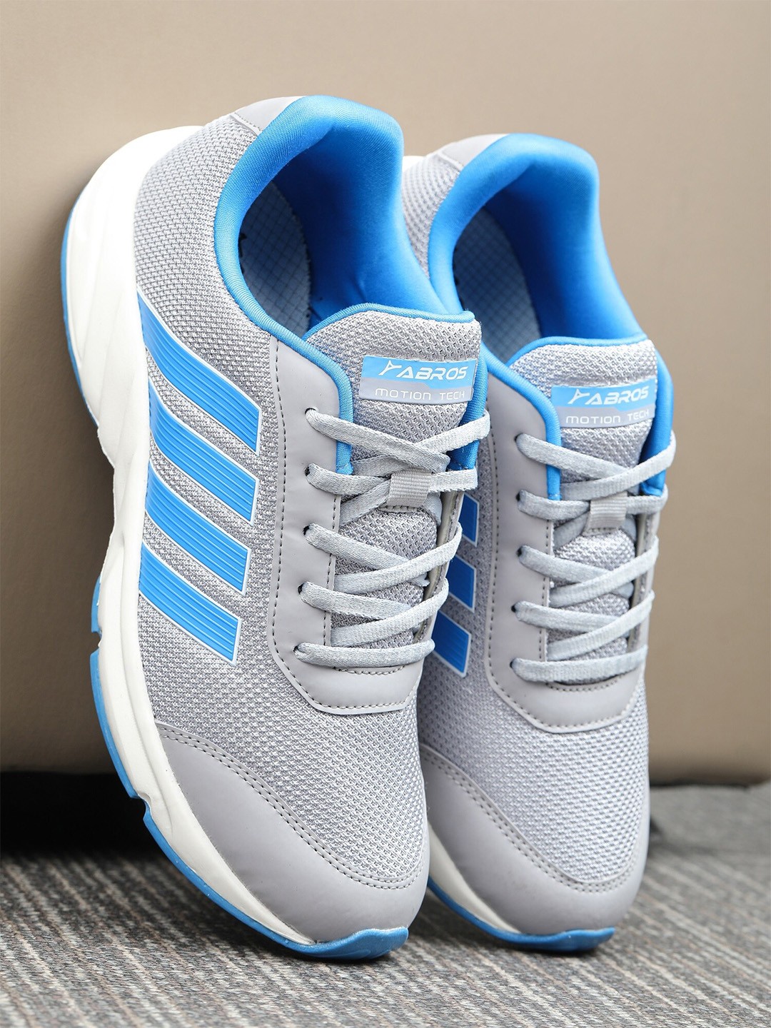 

ABROS Men Salem Running Sports Shoes, Grey