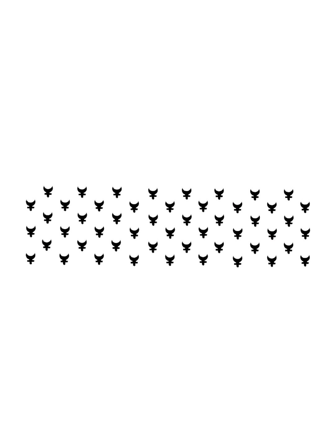 

Comet Busters 51 Pcs Reusable Designer Bindis - Black