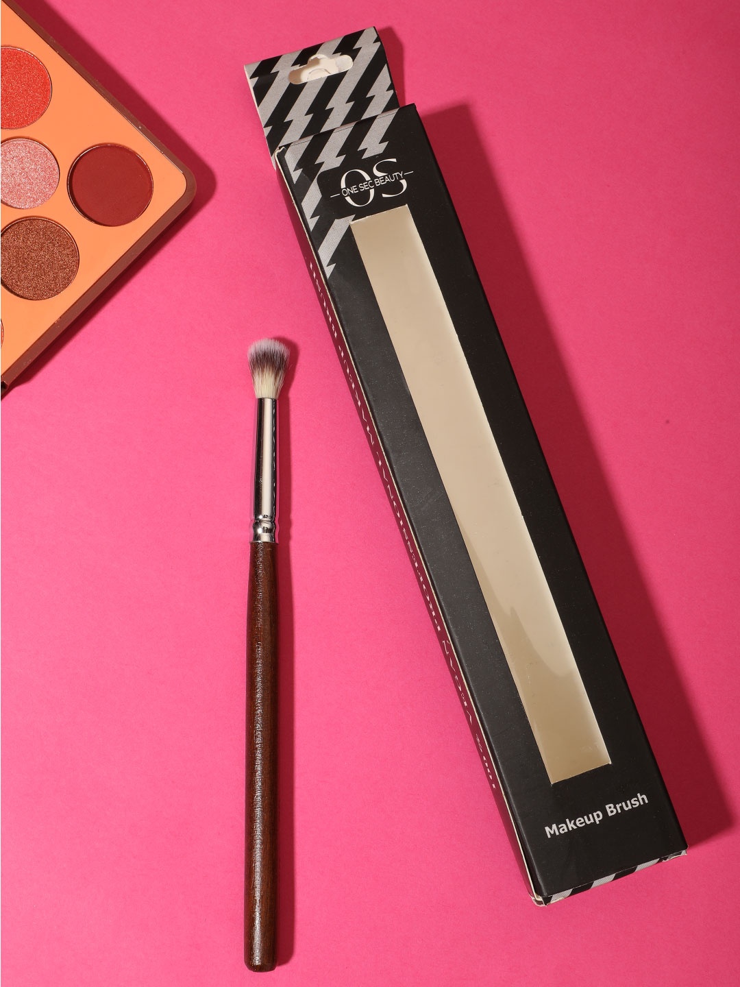 

One Sec Beauty Eye Brush with Rose Wood Handle, Brown