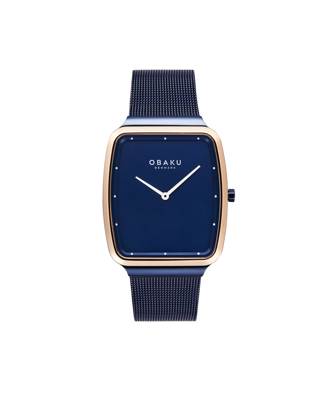 

Obaku Men Stainless Steel Straps Analogue Watch V267GXSLML-Blue