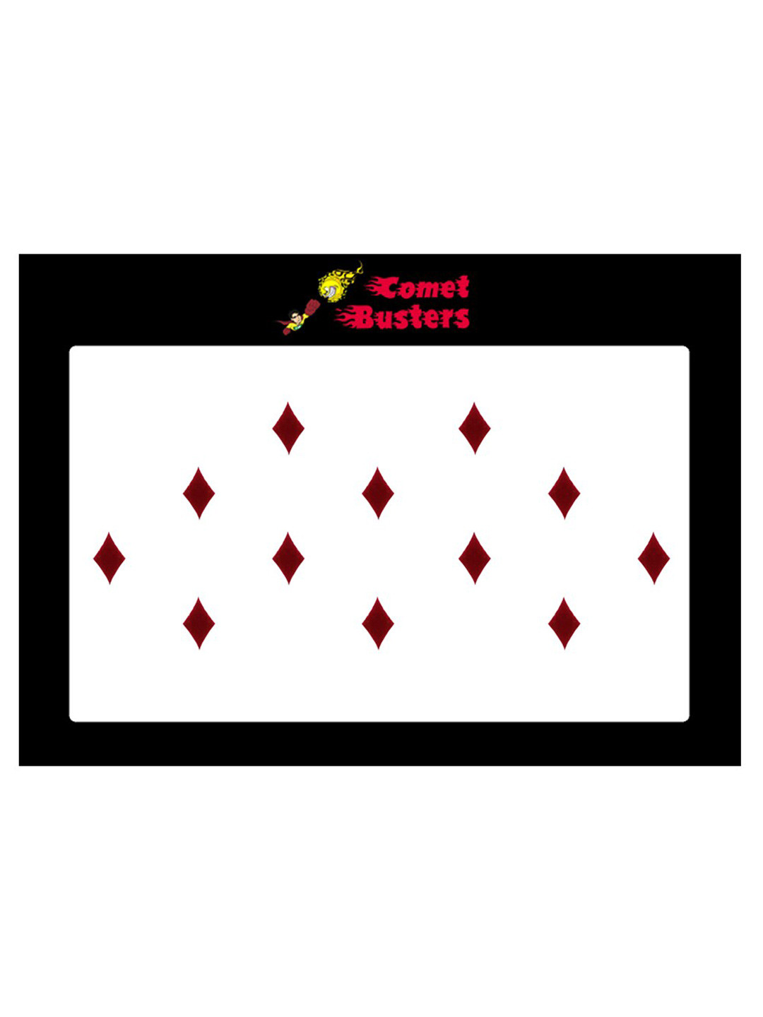 

Comet Busters 12 Pcs Reusable Designer Bindis - Burgundy