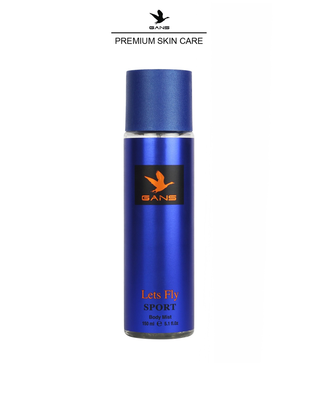 

Gans Men Lets Fly Sports Body Mist - 150ml, Blue