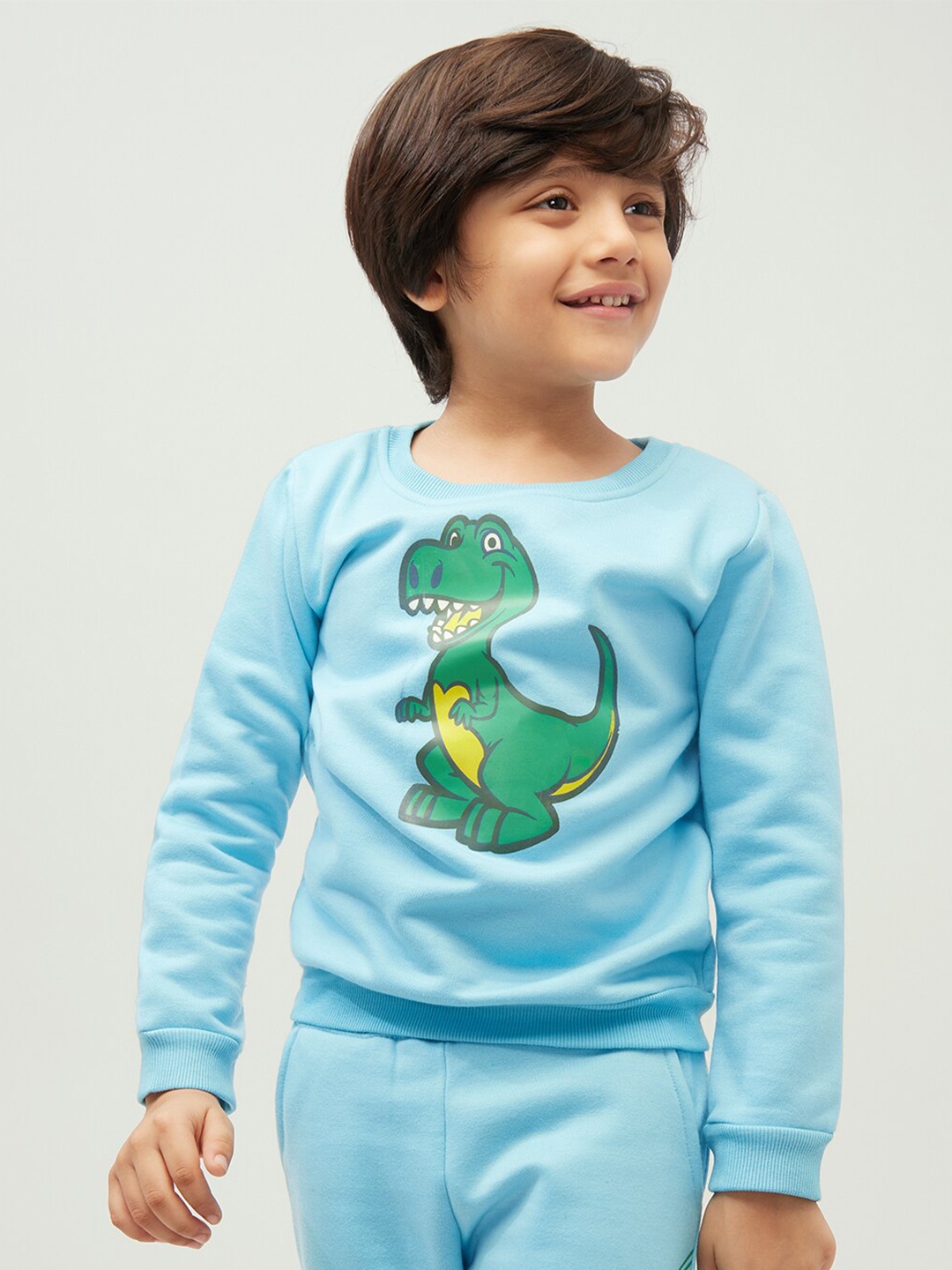 

Frangipani Boys Blue Printed Sweatshirt