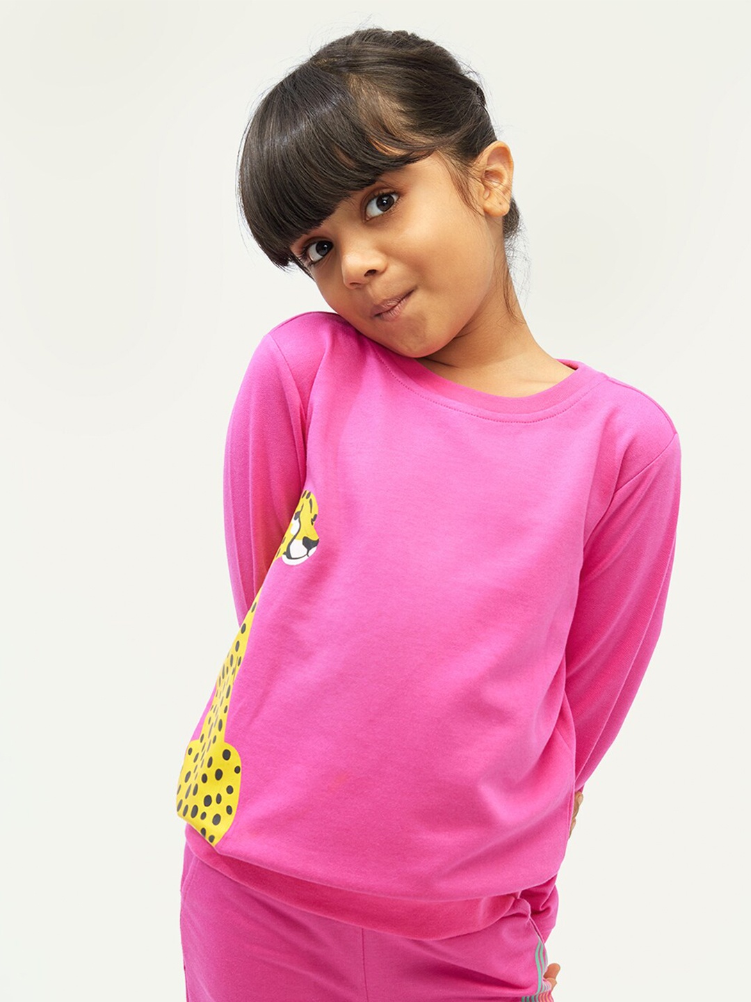 

Frangipani Girls Pink Sweatshirt