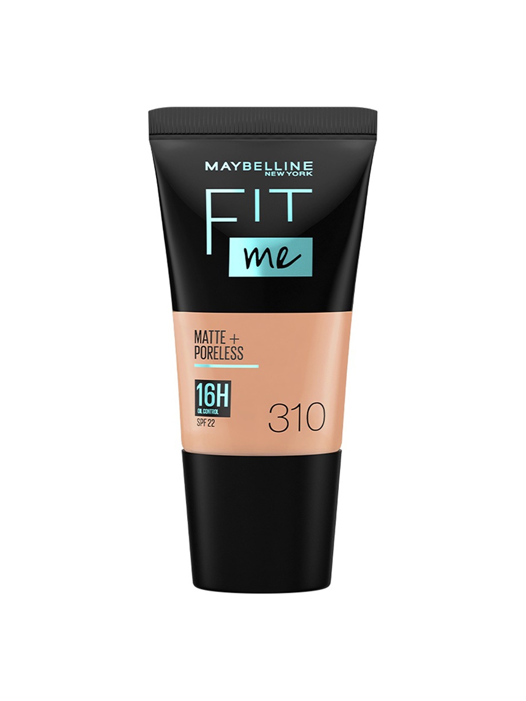 

Maybelline New York Fit Me SPF 22 Matte+Poreless Liquid Foundation 18ml - Sun Beige 310