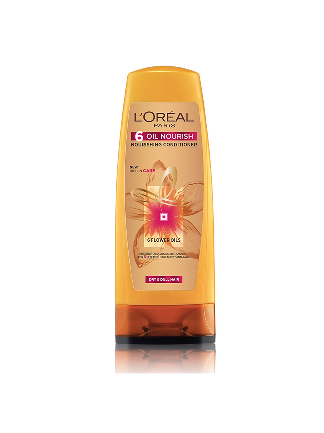 

LOreal Paris 6 Oil Nourish Conditioner for Dry & Dull Hair - 71.5 ml, Yellow