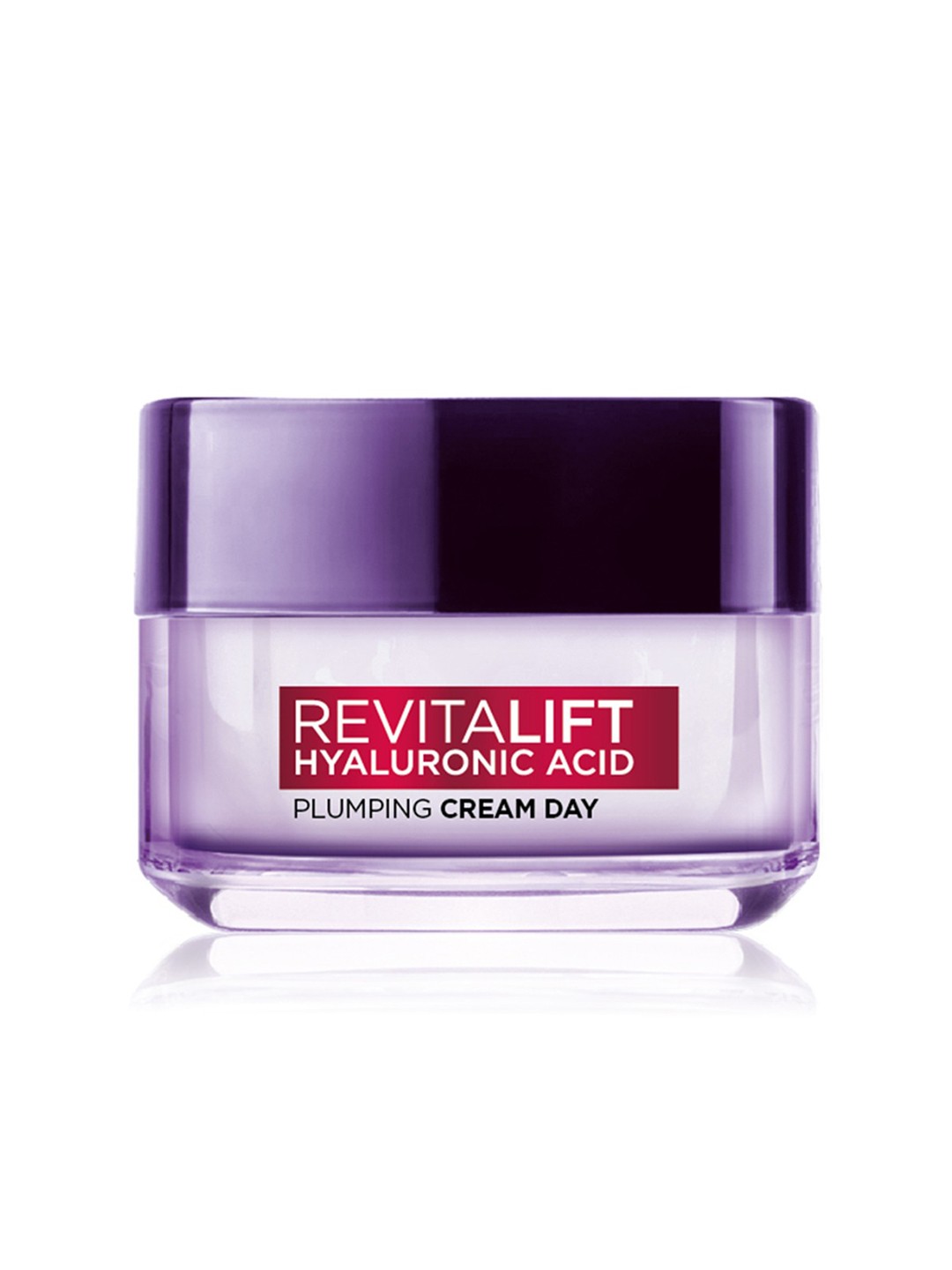 

LOreal Paris Revitalift Hyaluronic Acid Plumping Day Cream with Hyaluronic Acid - 15 ml, Purple