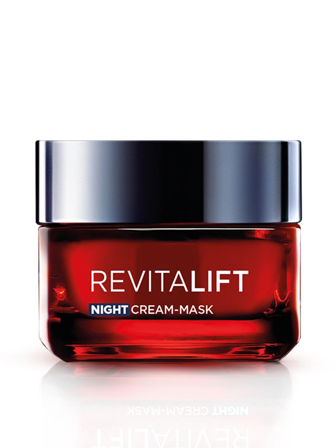 

LOreal Paris Revitalift Triple Action Night Cream Mask with Pro-Xylane - 50 ml, Red