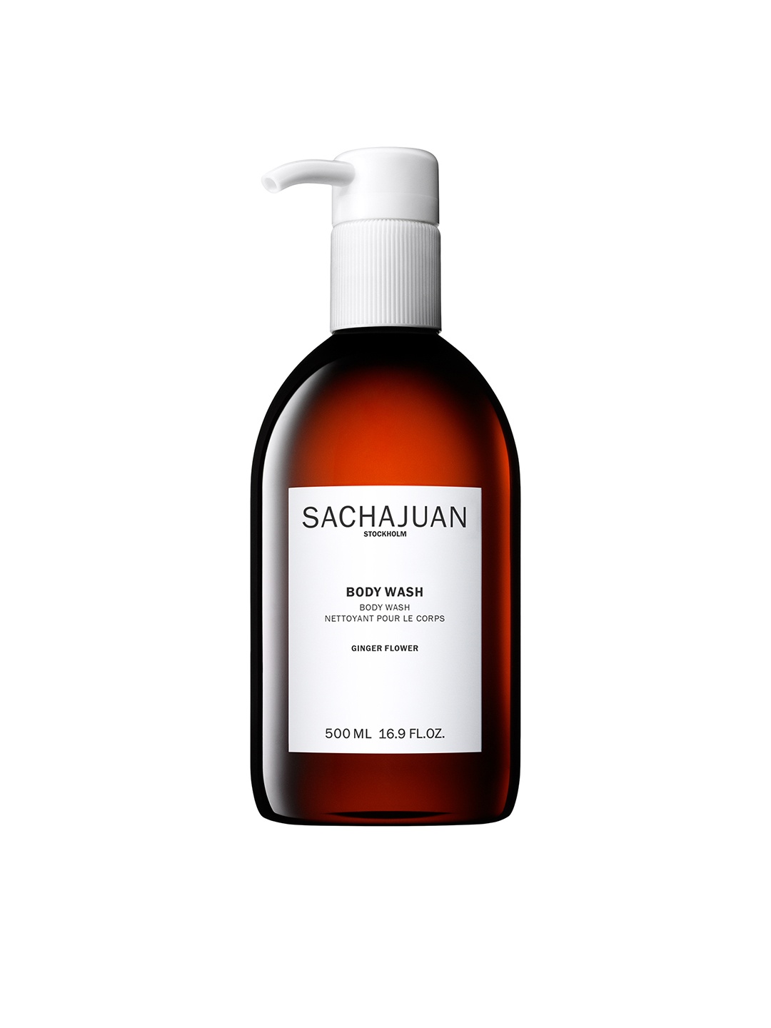 

SACHAJUAN Body Wash Ginger Flower 500ml, Transparent