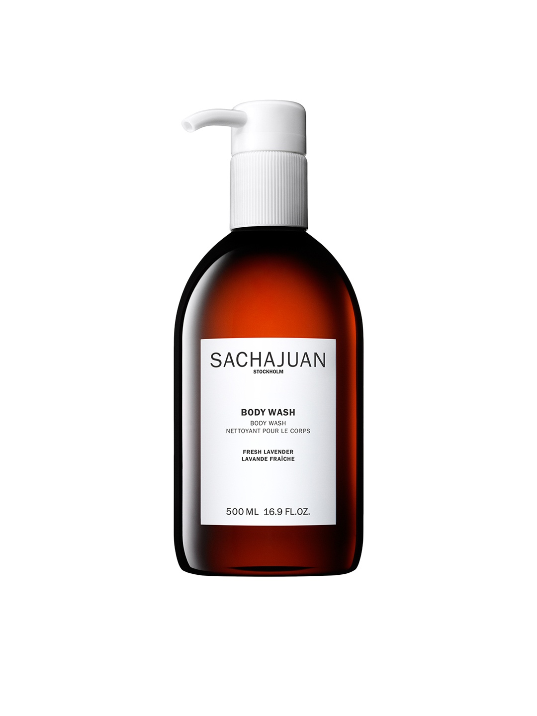 

SACHAJUAN Fresh Lavender Body Wash 500ml, Brown