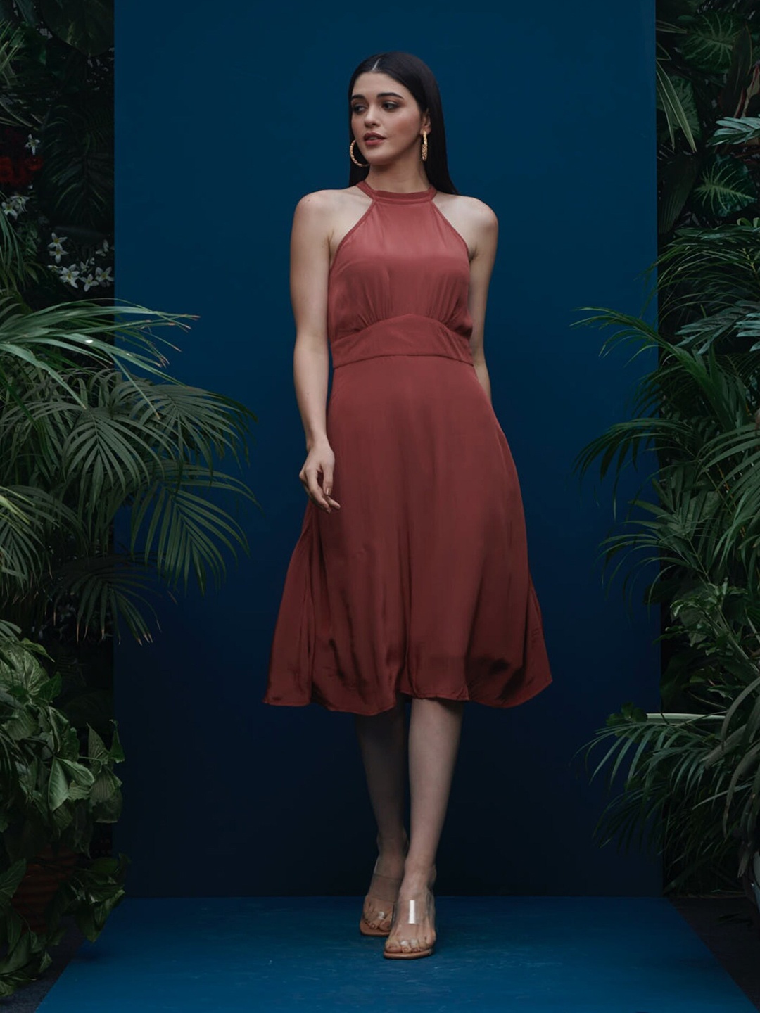 

Style Island Women's Brown Dress