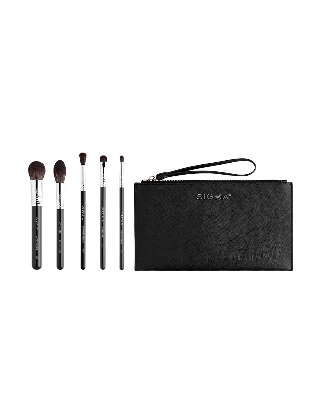 

Sigma Beauty Signature Makeup Brush Set with Pouch - Black