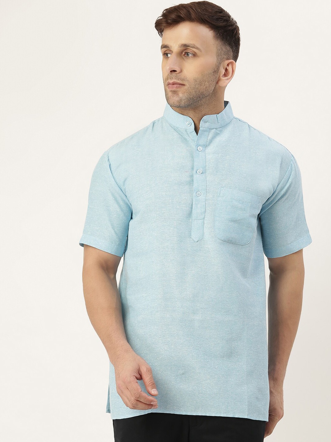 

RIAG Men Blue Pure Cotton Kurta