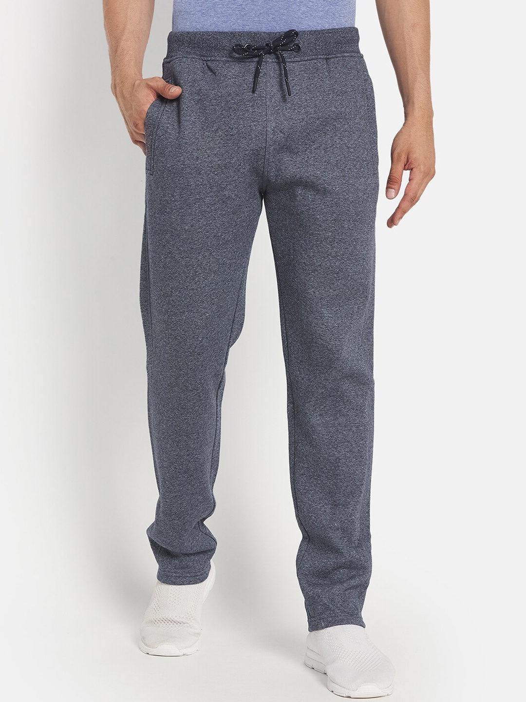 

Octave Men Grey Solid Cotton Track Pants