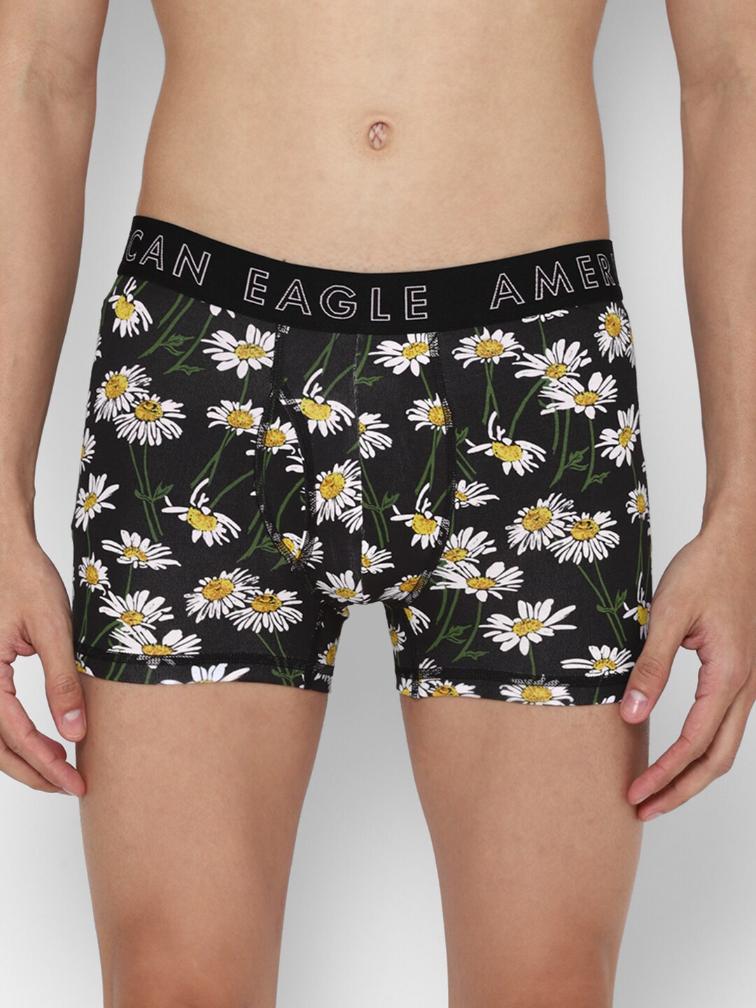 

AMERICAN EAGLE OUTFITTERS Men Black Printed Anti Microbial Trunk WEC0232455001