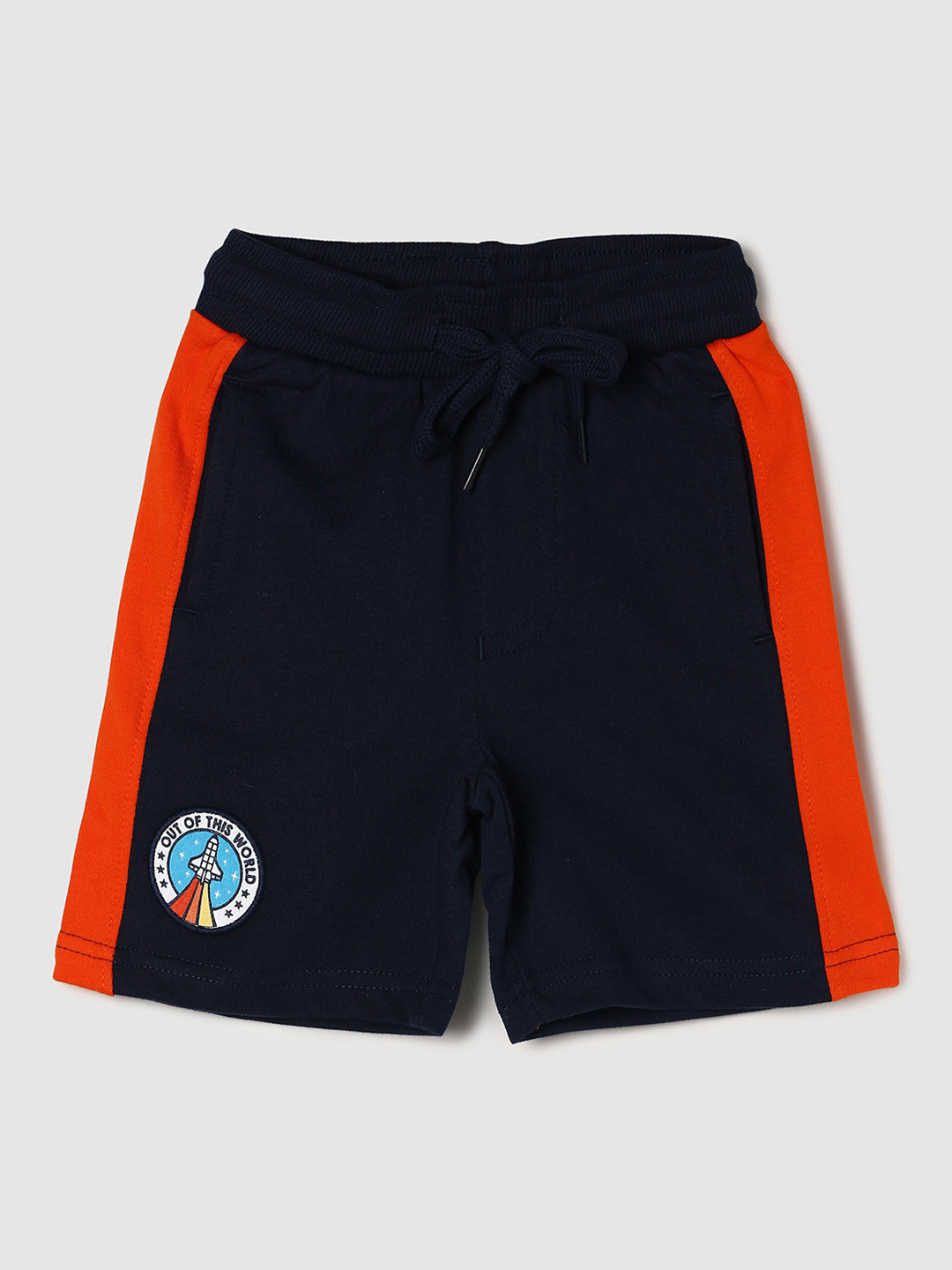 

max Boys Solid Shorts, Blue