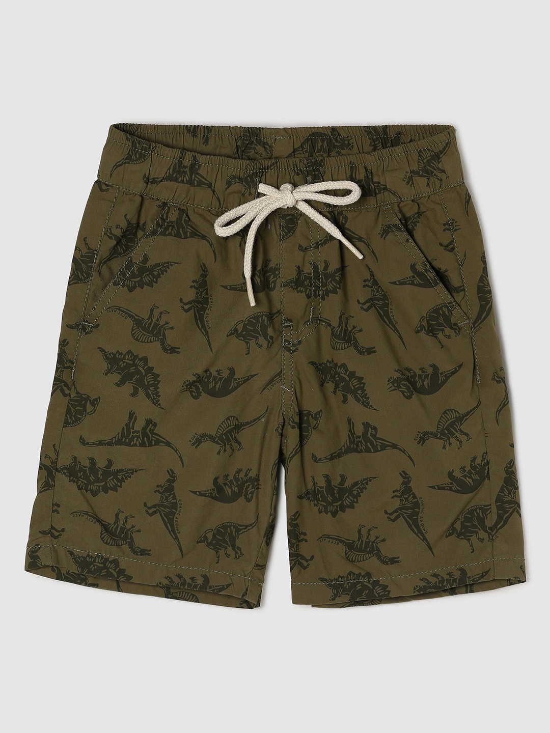 

max Boys Tropical Printed Shorts, Green