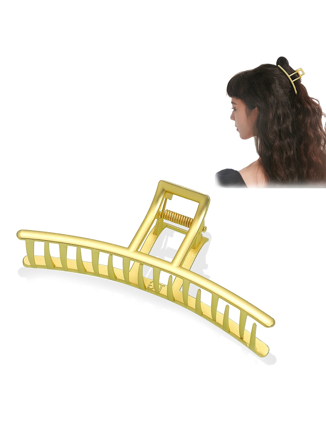 

FIMBUL Women Claw Clip, Gold