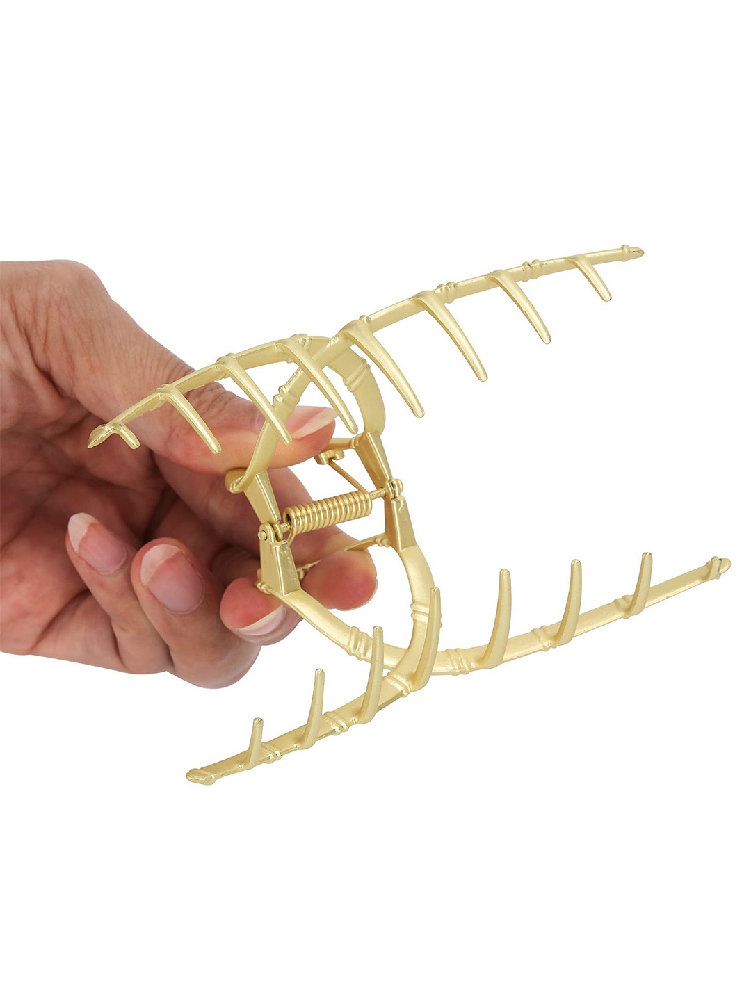 

FIMBUL Women Set of 3 Claw Clip, Gold