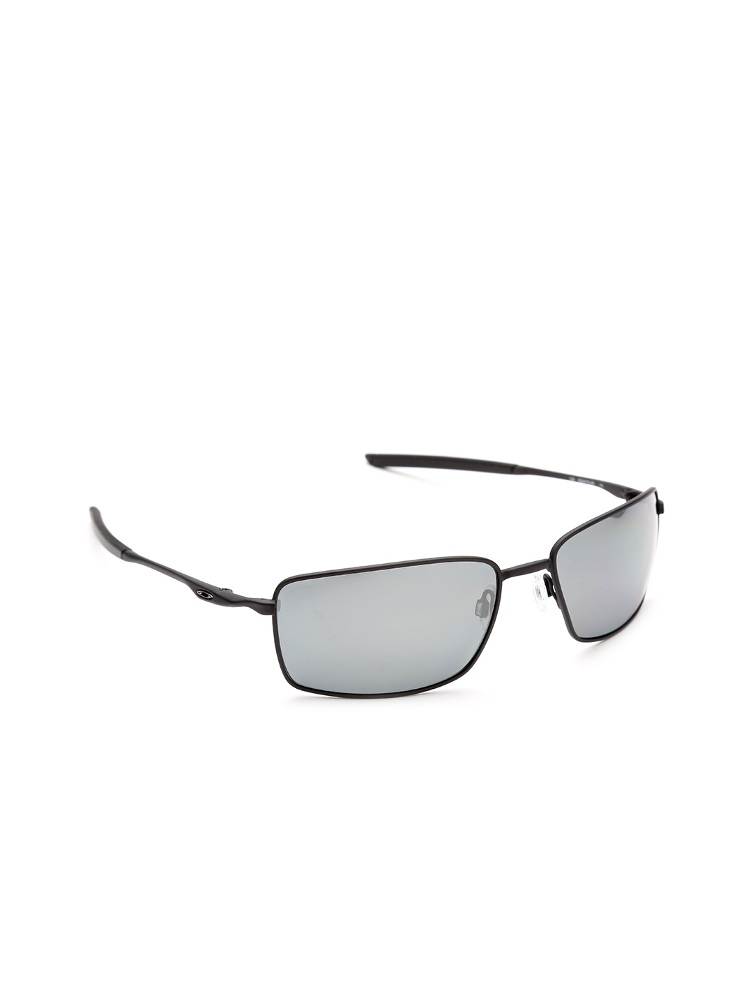 

OAKLEY Men Polarised Mirrored Rectangle Sunglasses 0OO407540750560, Grey