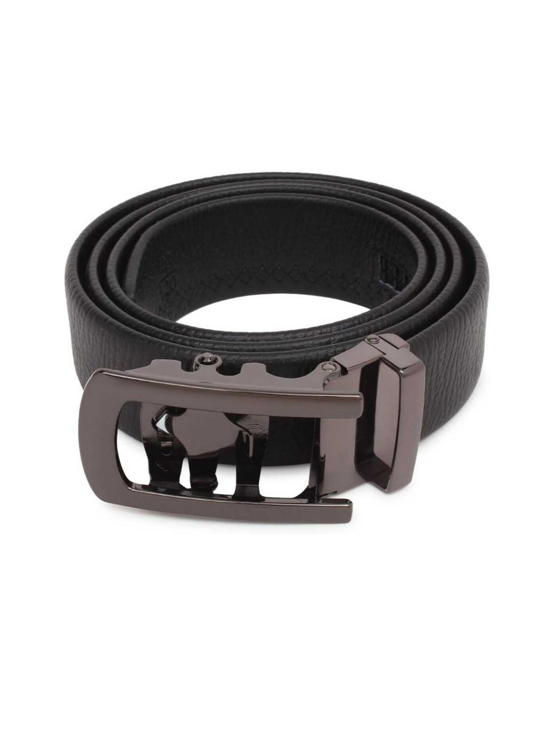 

Elite Crafts Men Leather Formal Belt, Black