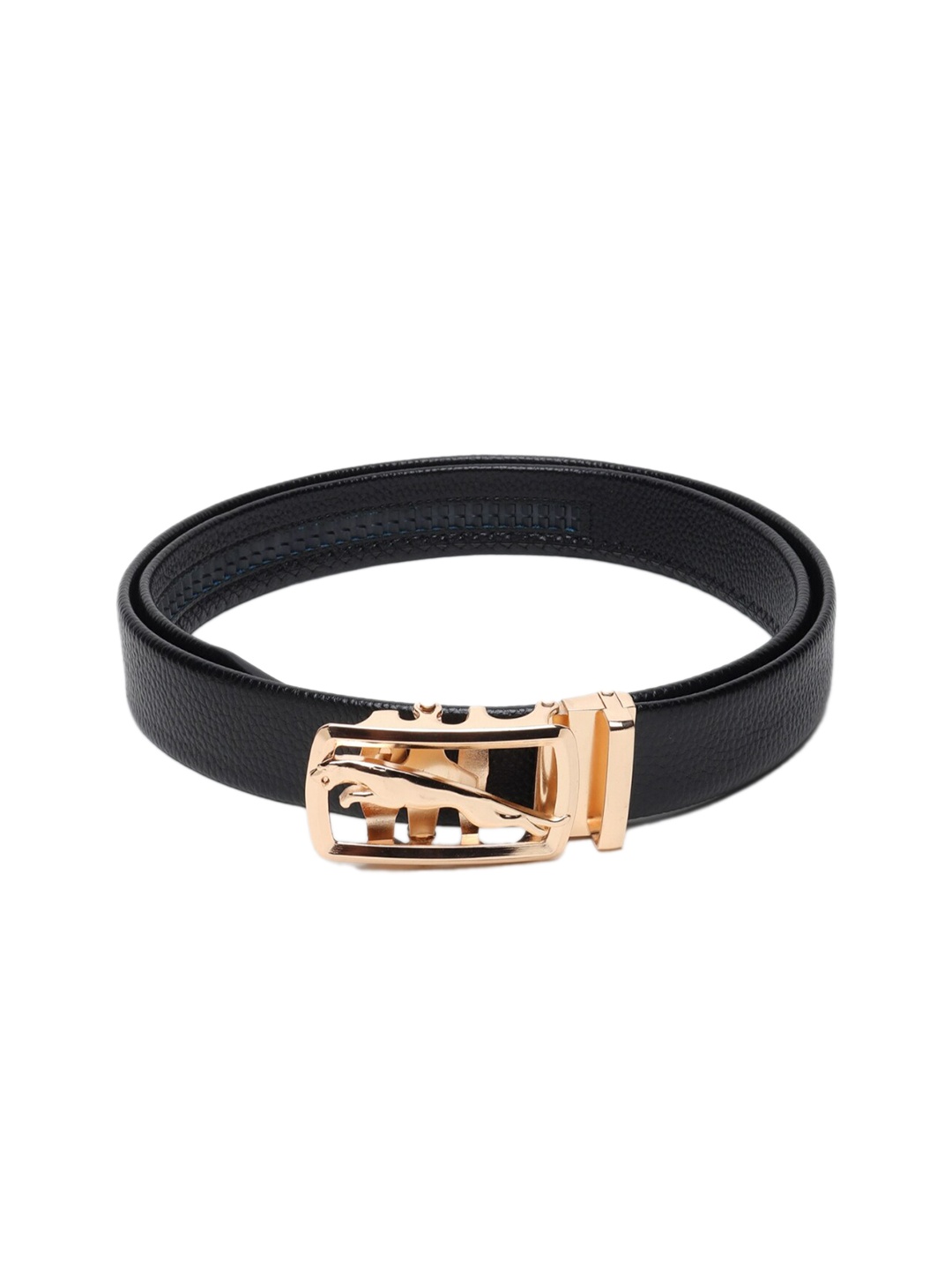 

Elite Crafts Men Black Leather Belt
