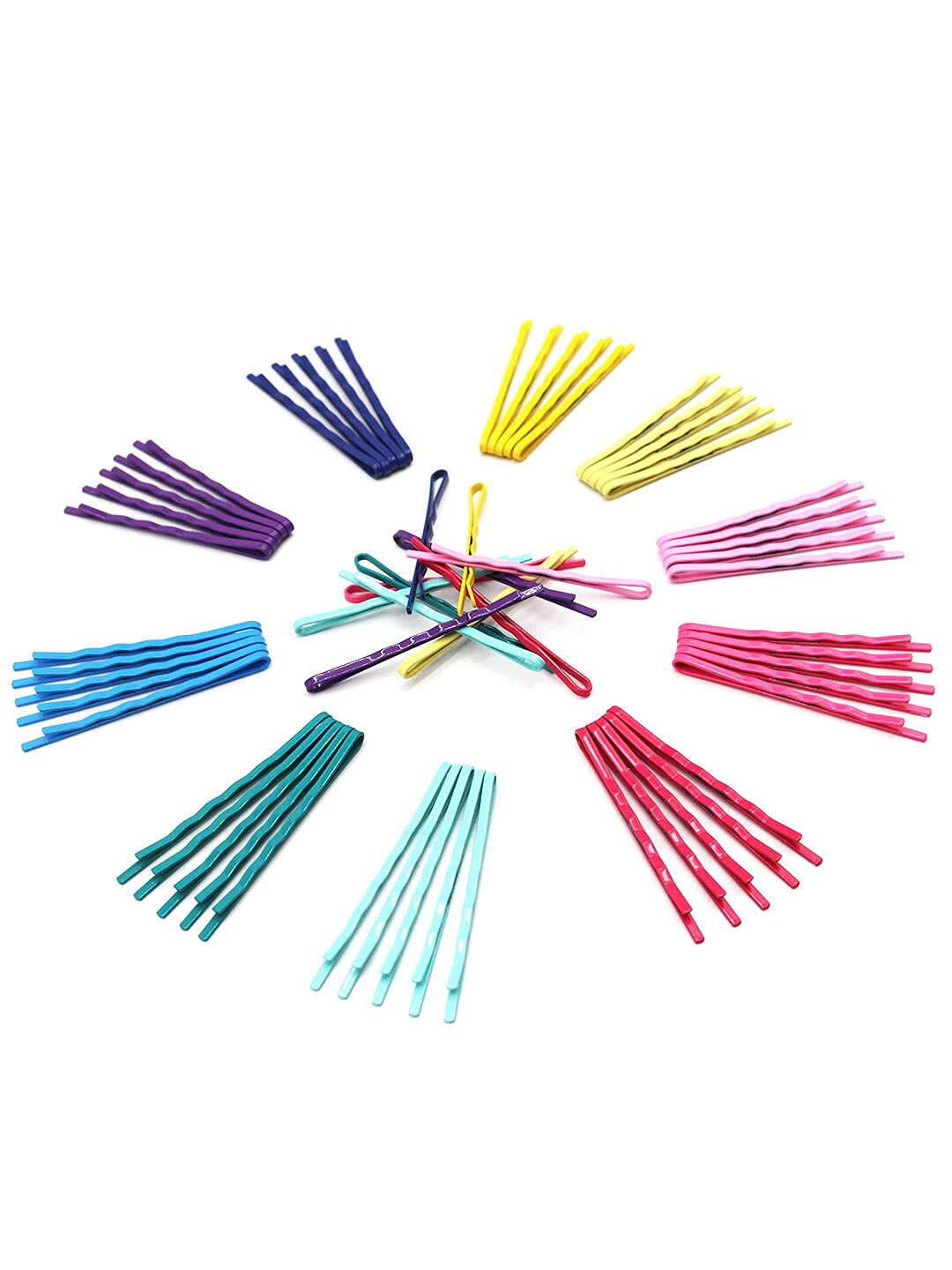 

Melbees by Yellow Chimes Set Of 40 Bobby Pins, Blue