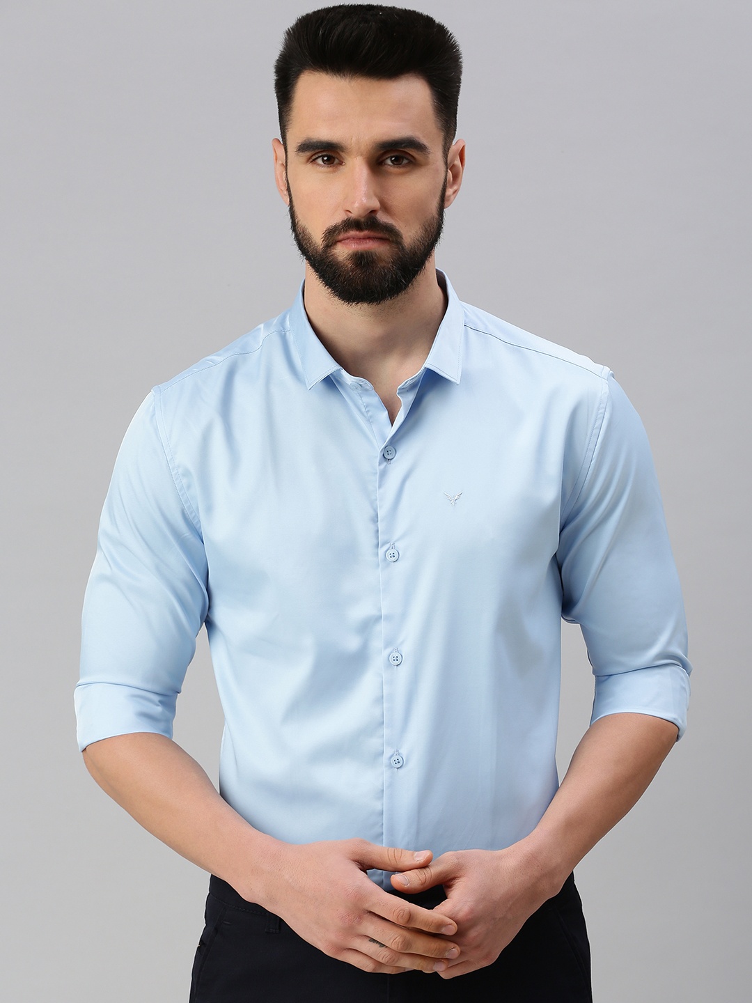

SHOWOFF Men Blue Comfort Casual Shirt