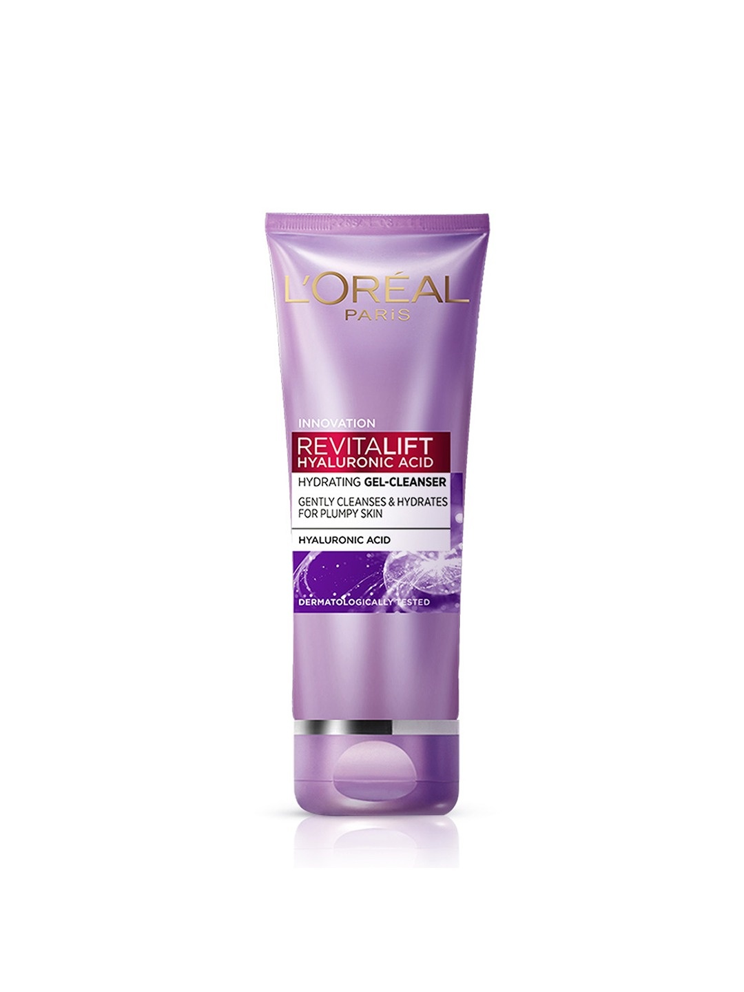 

LOreal Paris Revitalift Hyaluronic Acid Hydrating Gel Cleanser - 100ml, Purple