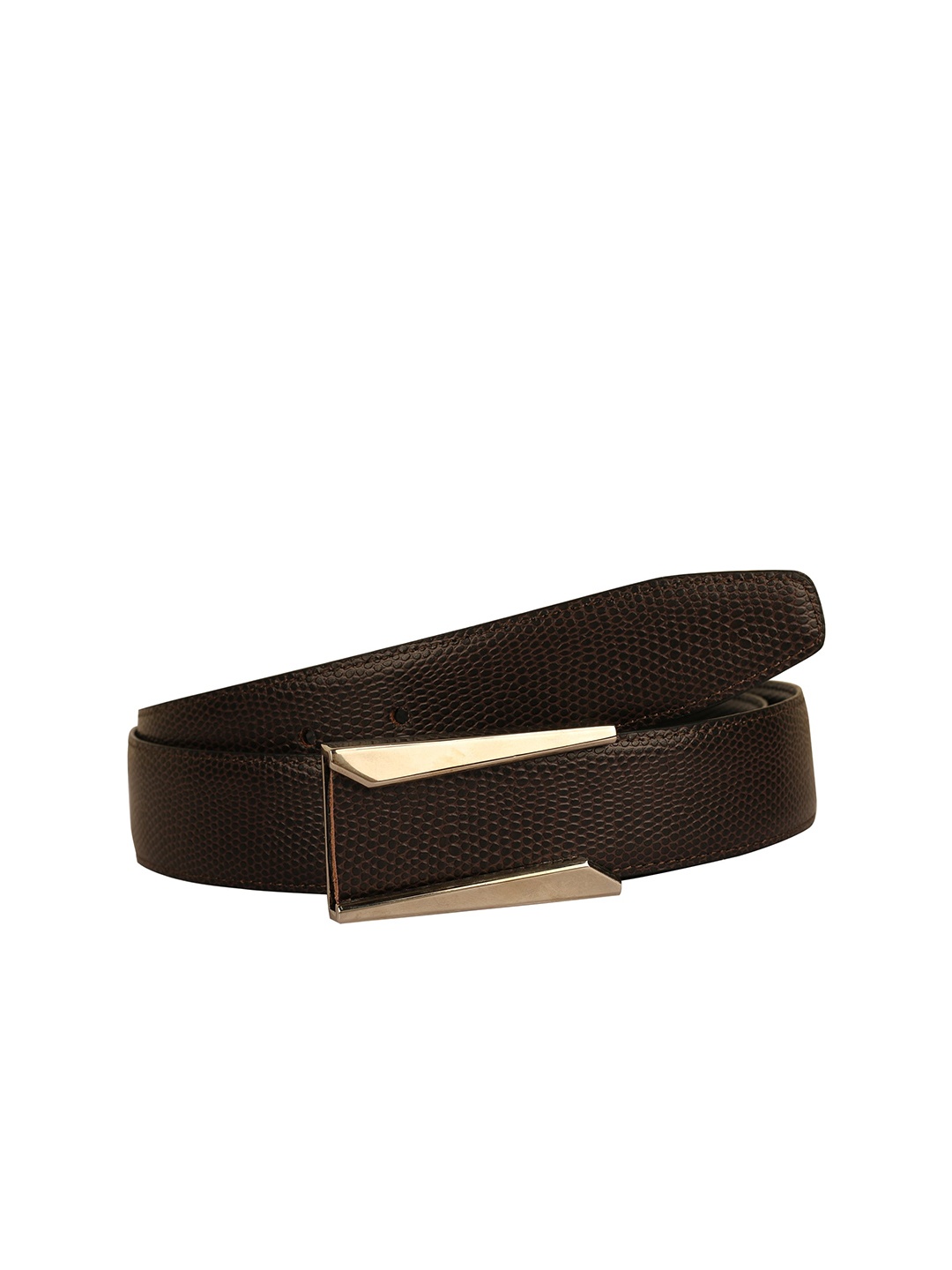 

Calvadoss Boys Textured PU Belt, Brown