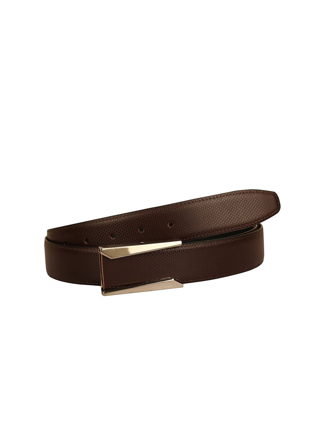 

Calvadoss Boys Textured PU Belt, Brown