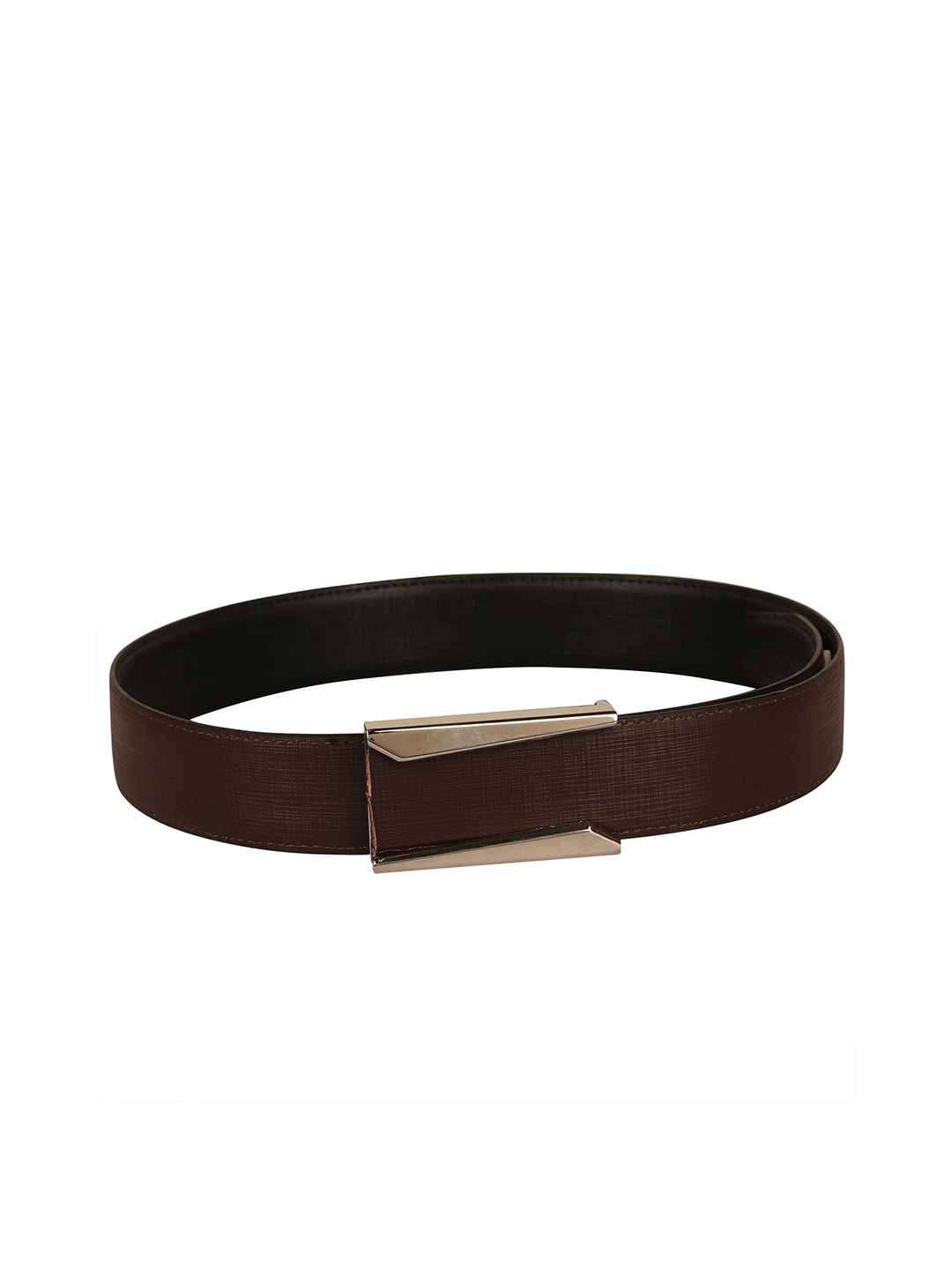 

Calvadoss Boys Brown Textured PU Belt
