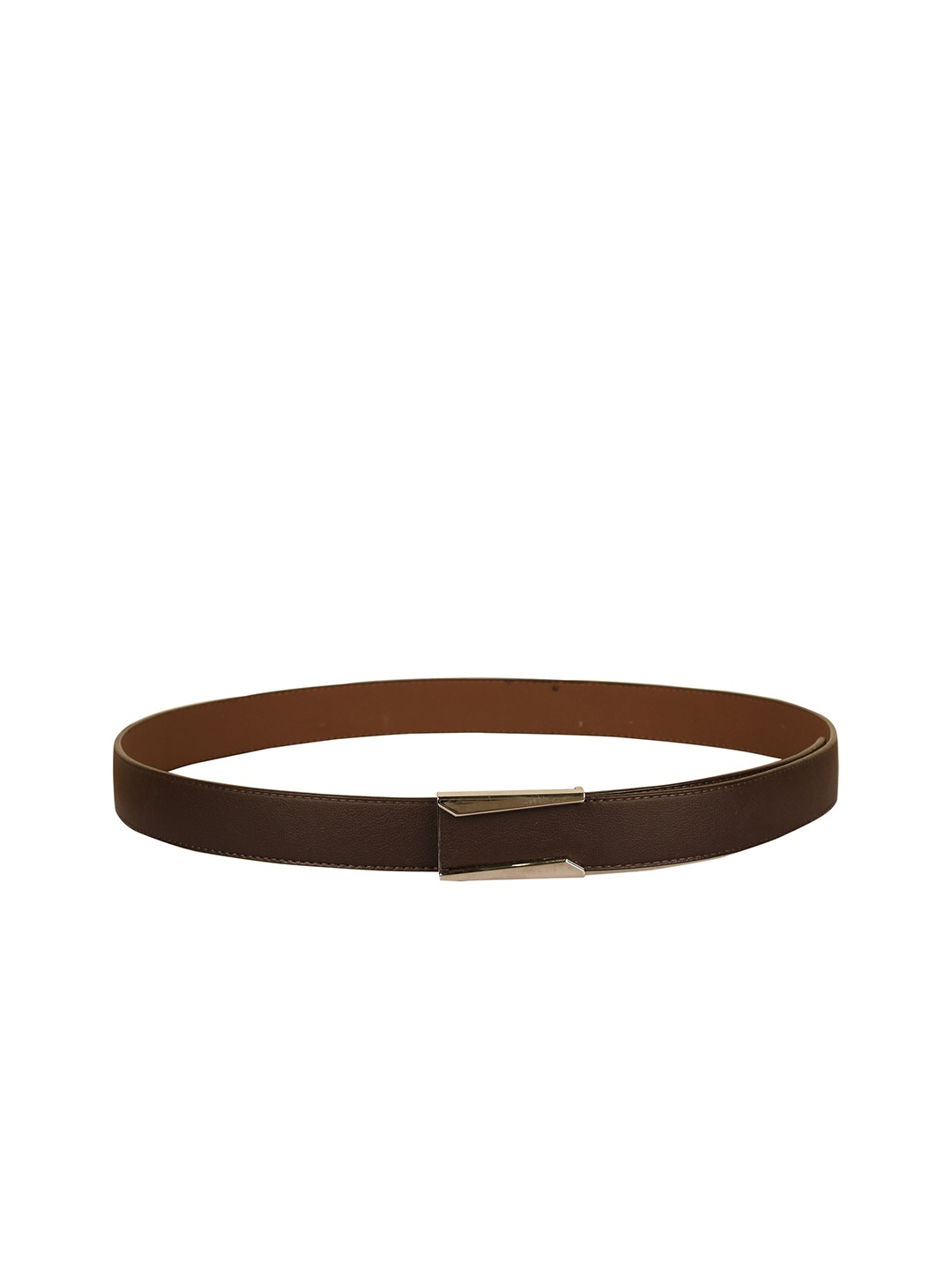 

Calvadoss Men Textured PU Belt, Brown
