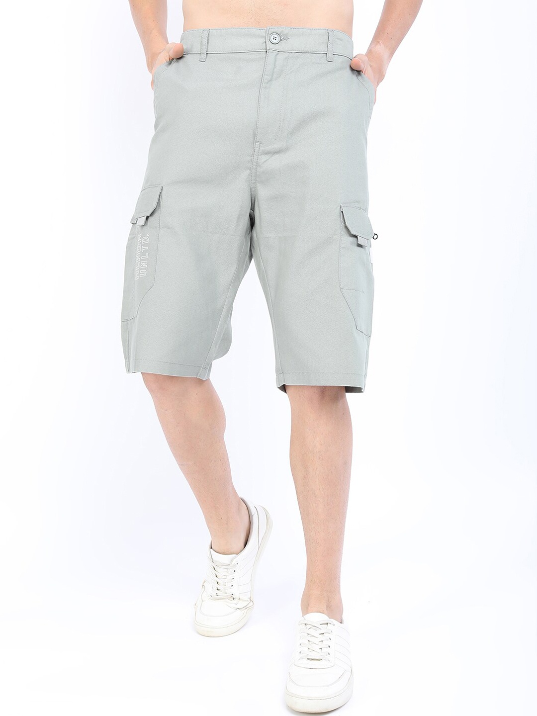 

HIGHLANDER Men Cargo Shorts, Grey