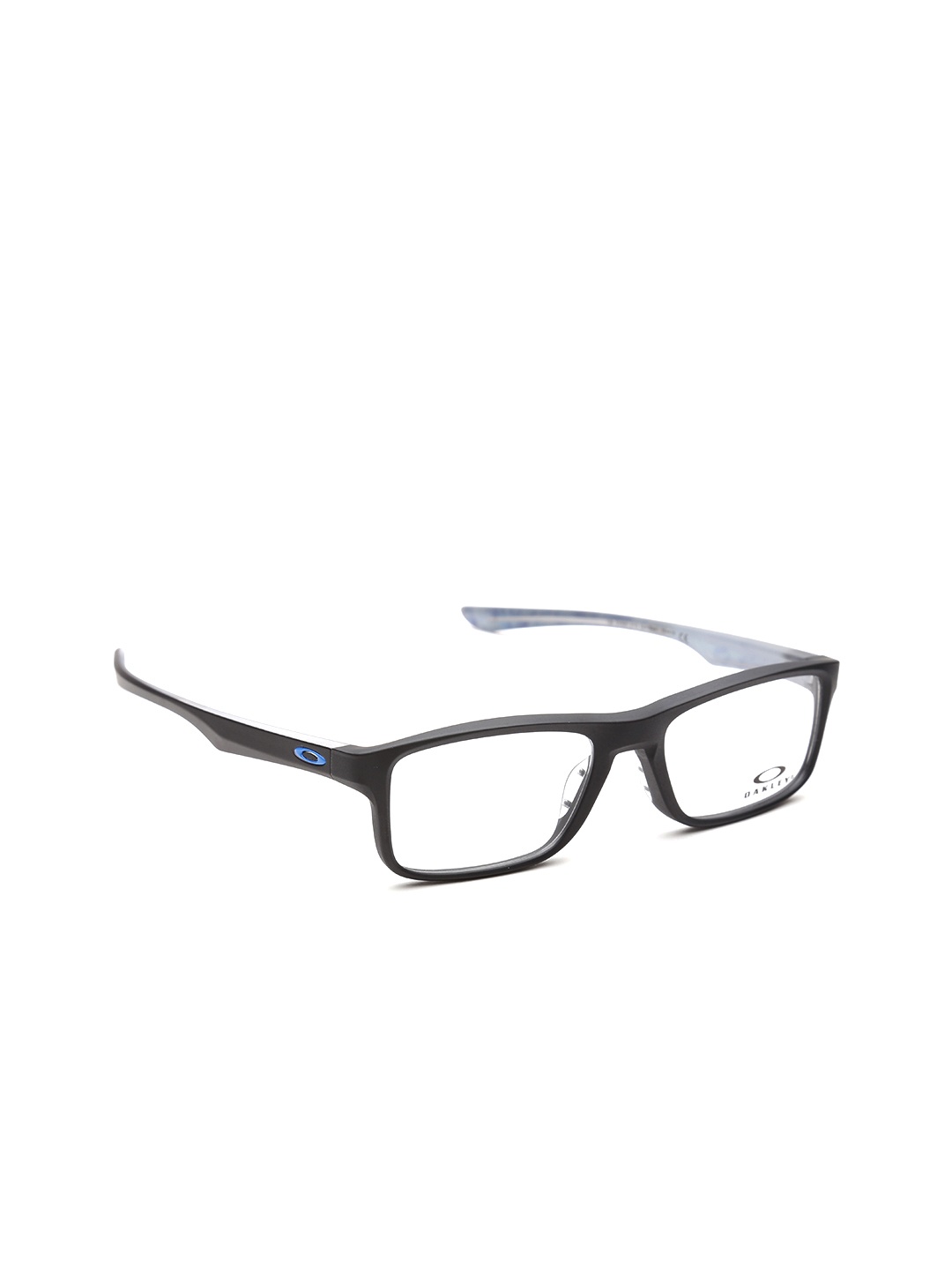 

OAKLEY Unisex Rectangle Black Frames - 0OX808180810153, Metallic